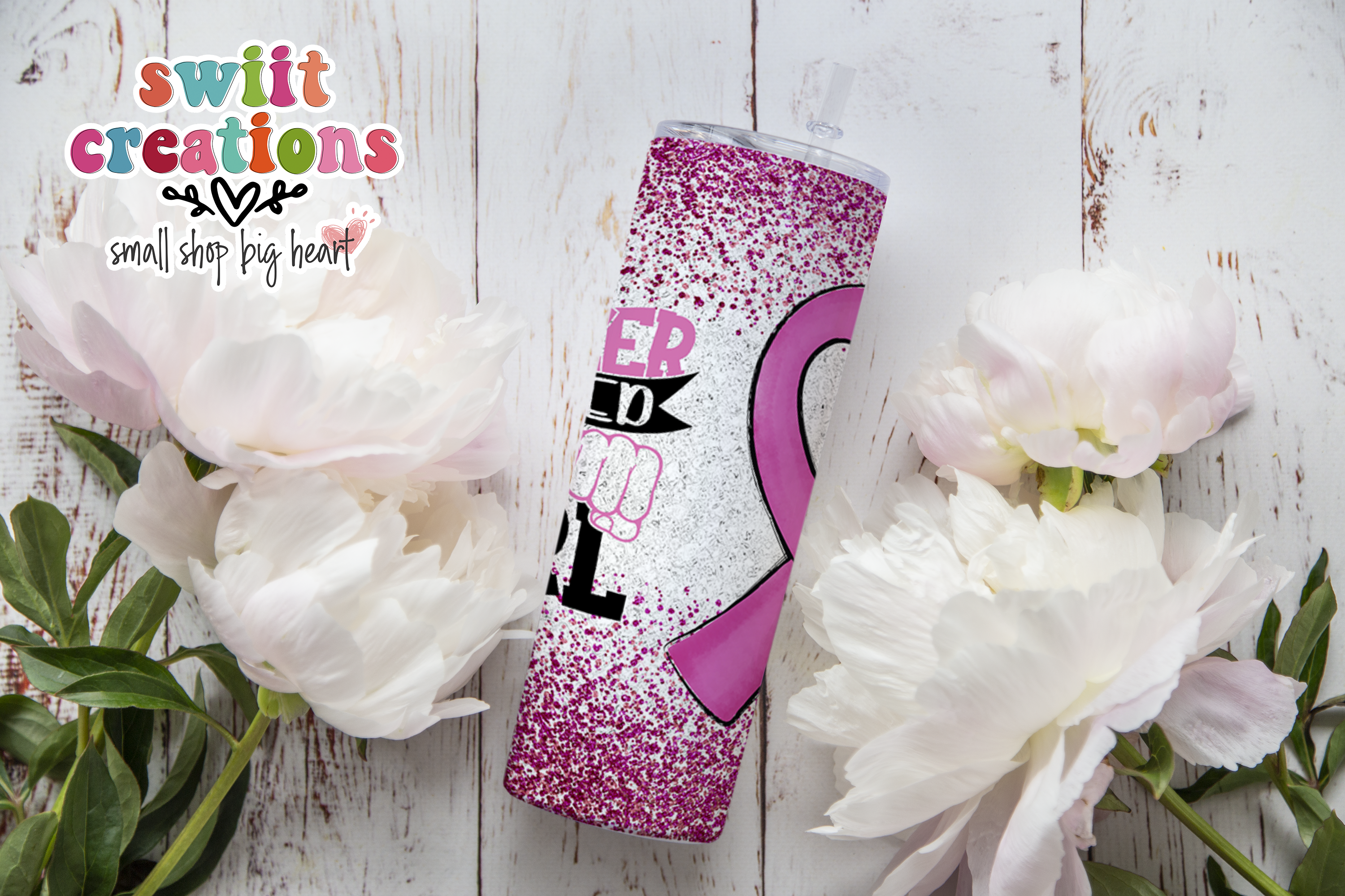 Cancer Picked The Wrong Girl Tumbler (T251)