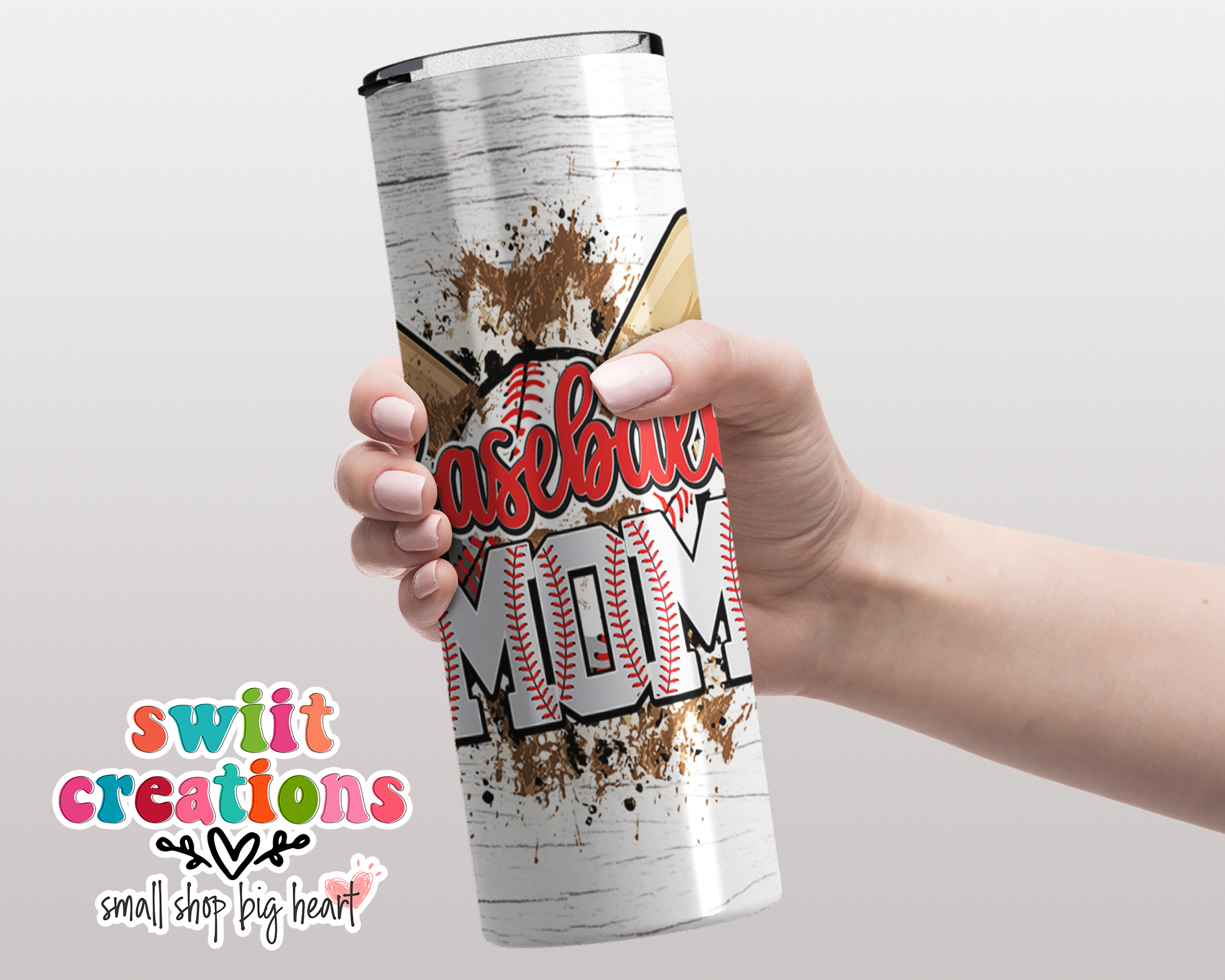 Baseball Mom Tumbler (T226)