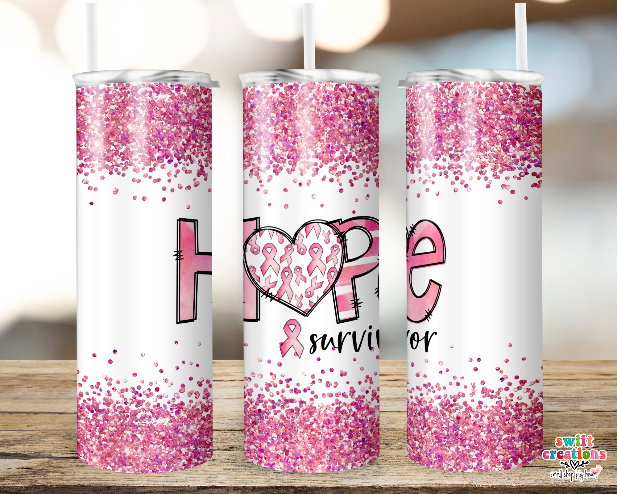 Hope Survivor Tumbler (T248)