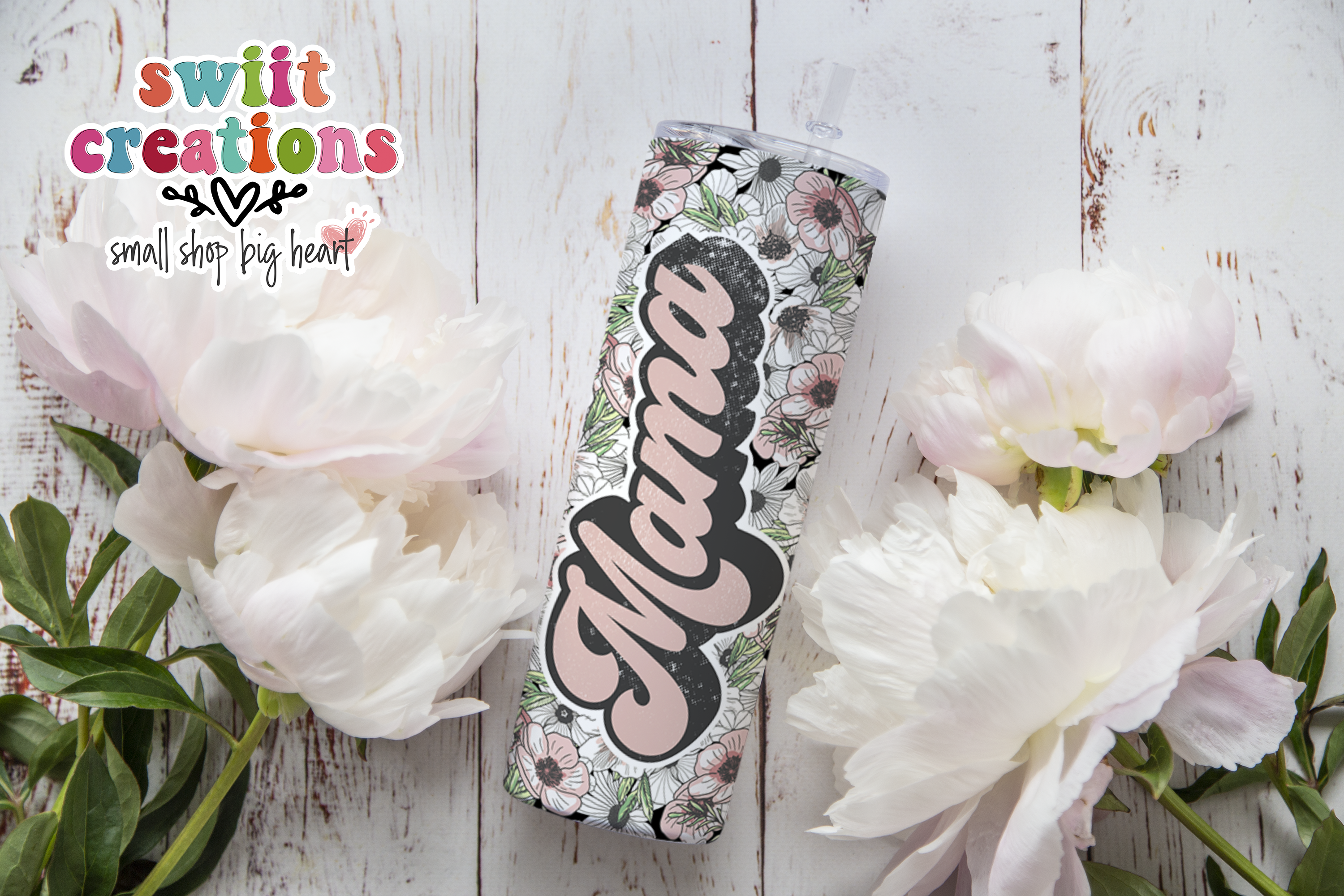 Mama Floral Tumbler (T300)