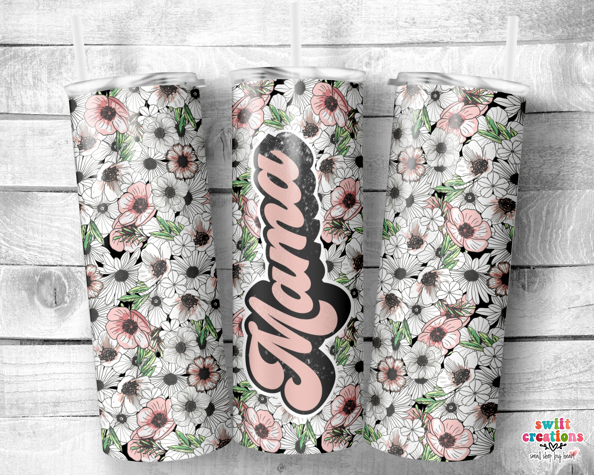 Mama Floral Tumbler (T300)