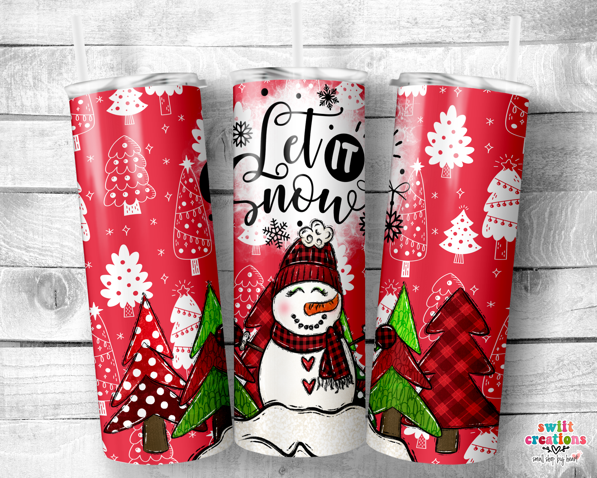 Let It Snow Tumbler (T314)