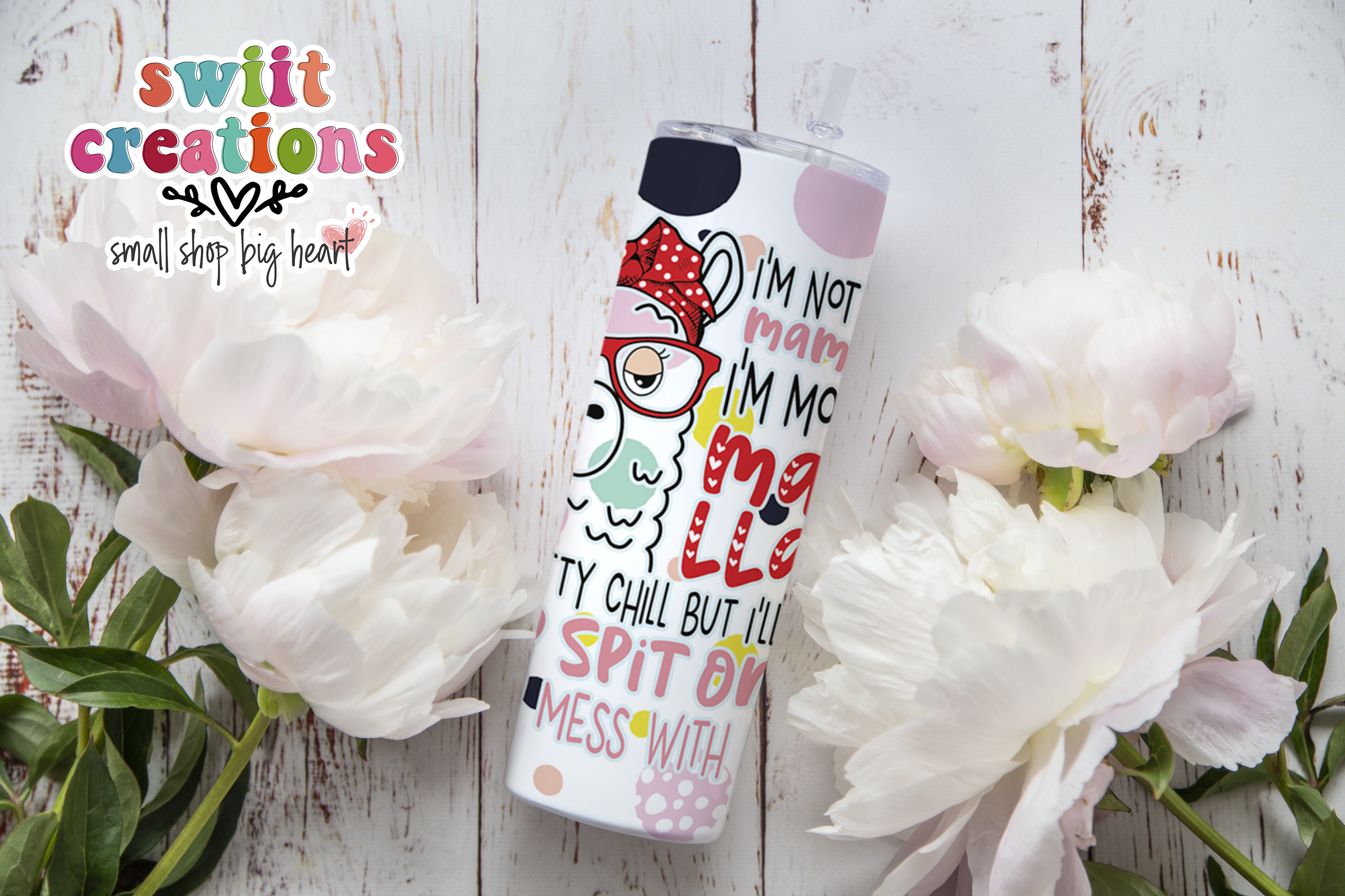 Mama Llama Tumbler (T233)