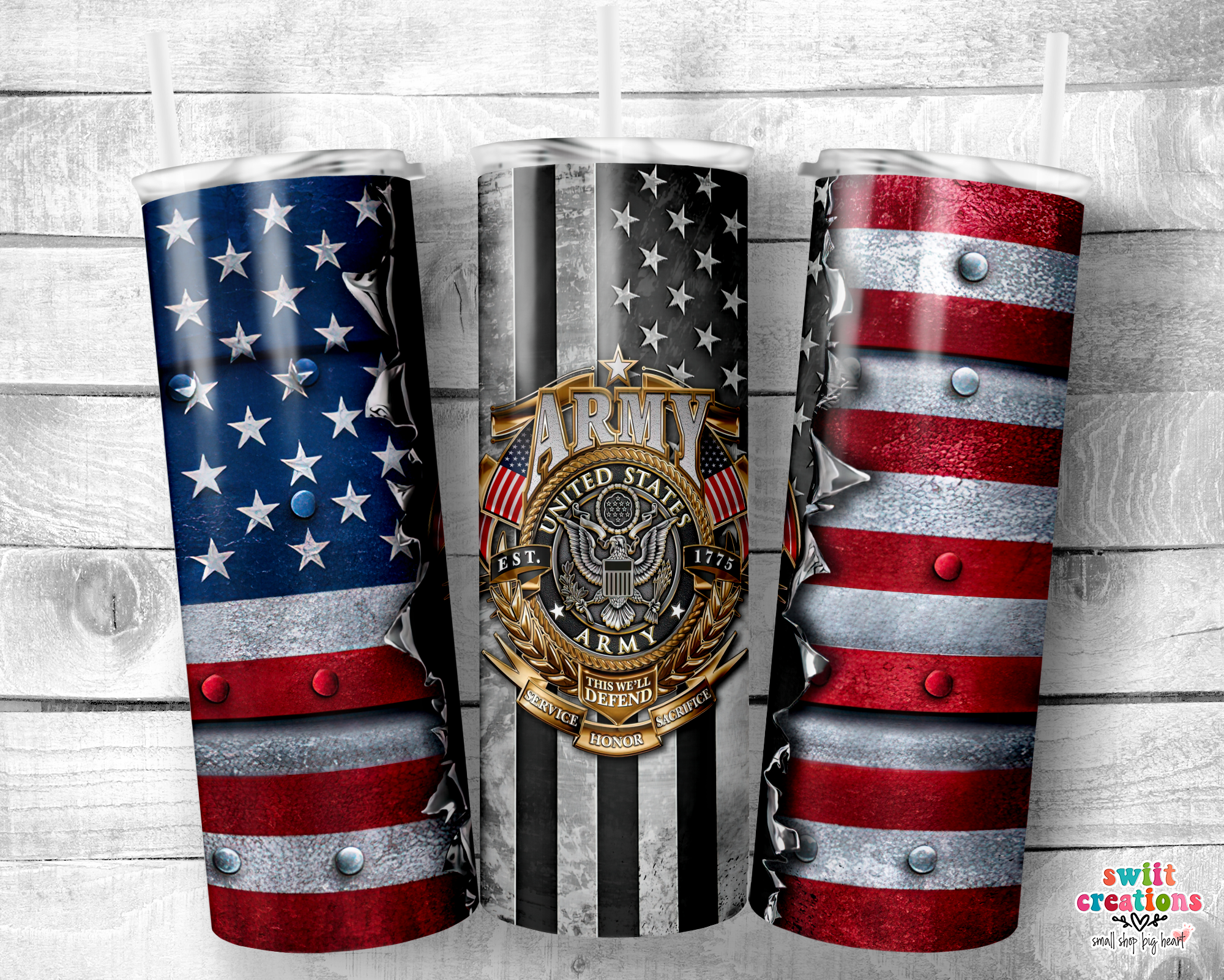 American Army Tumbler (T349)