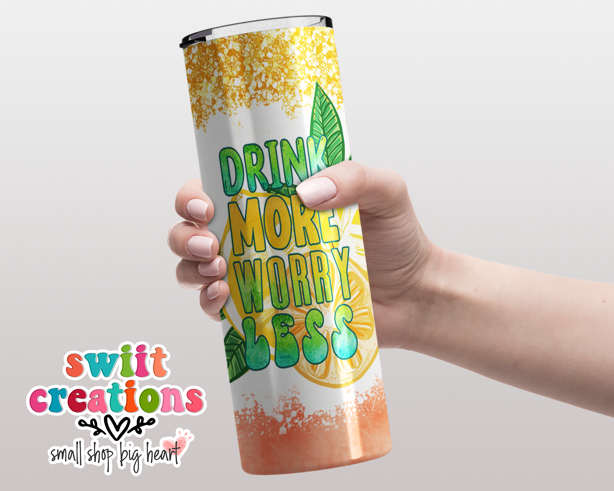 Drink More Worry Less Tumbler (T354)
