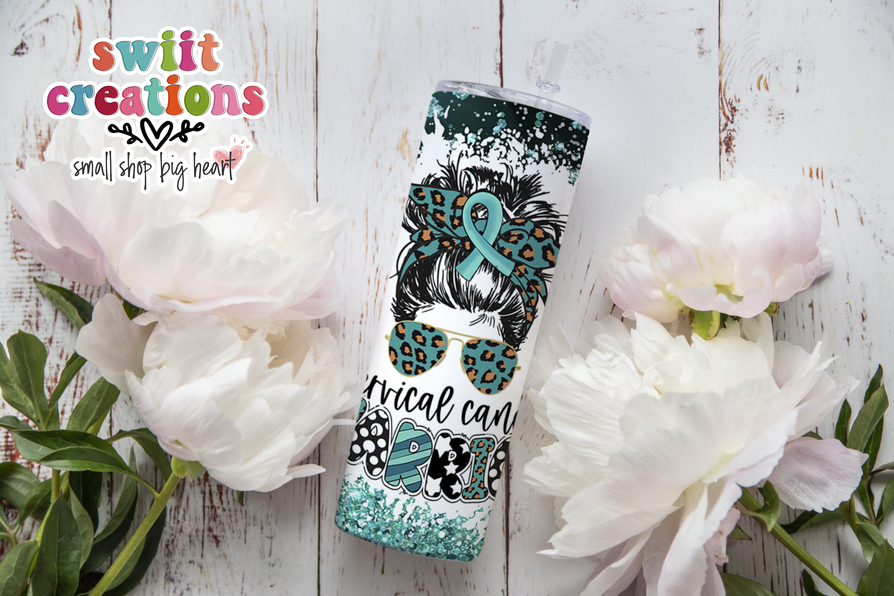 Cervical Cancer Warrior Tumbler (T254)