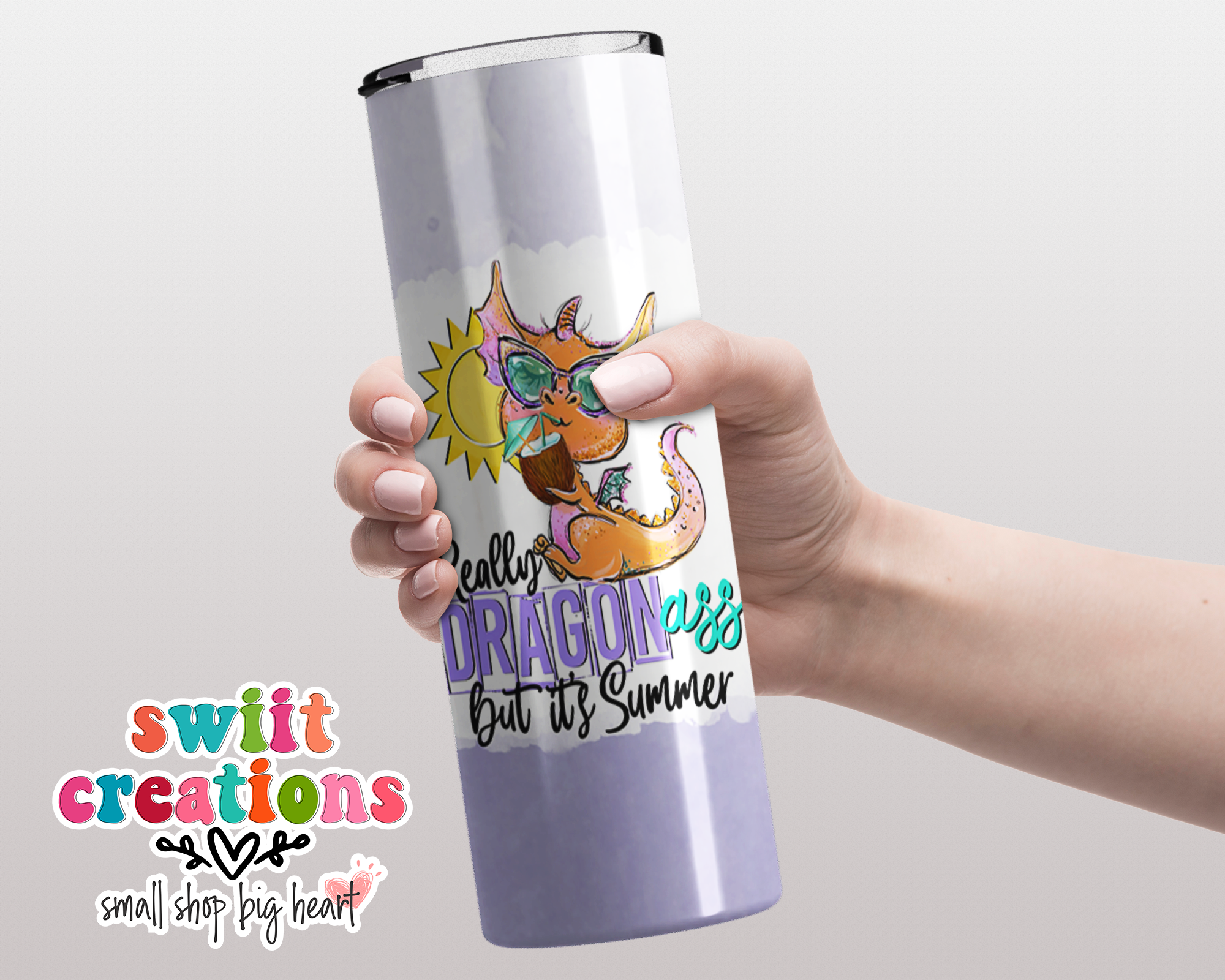 Dragon Ass But It's Summer Tumbler (T200)