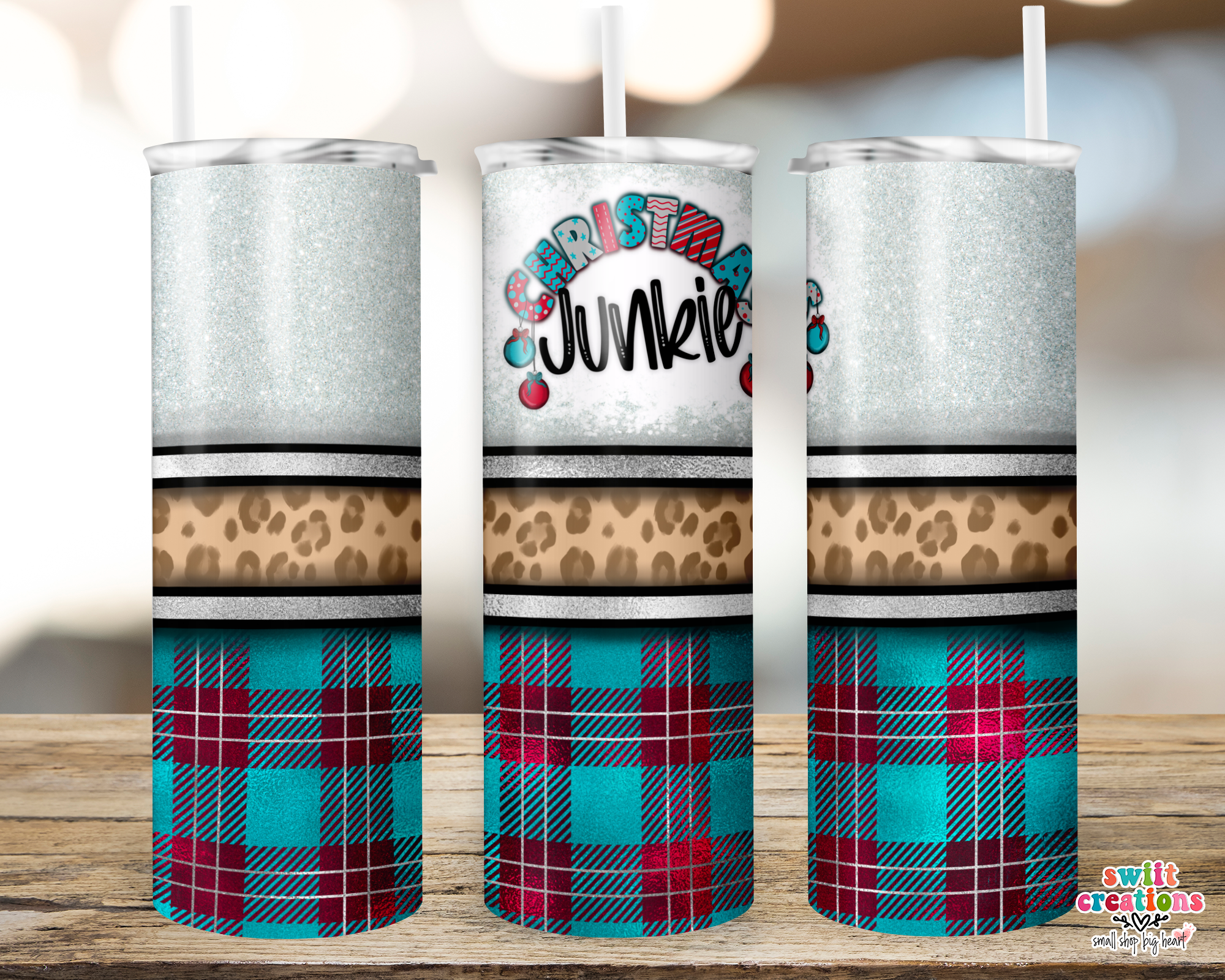 Christmas Junkie Tumbler (T309)