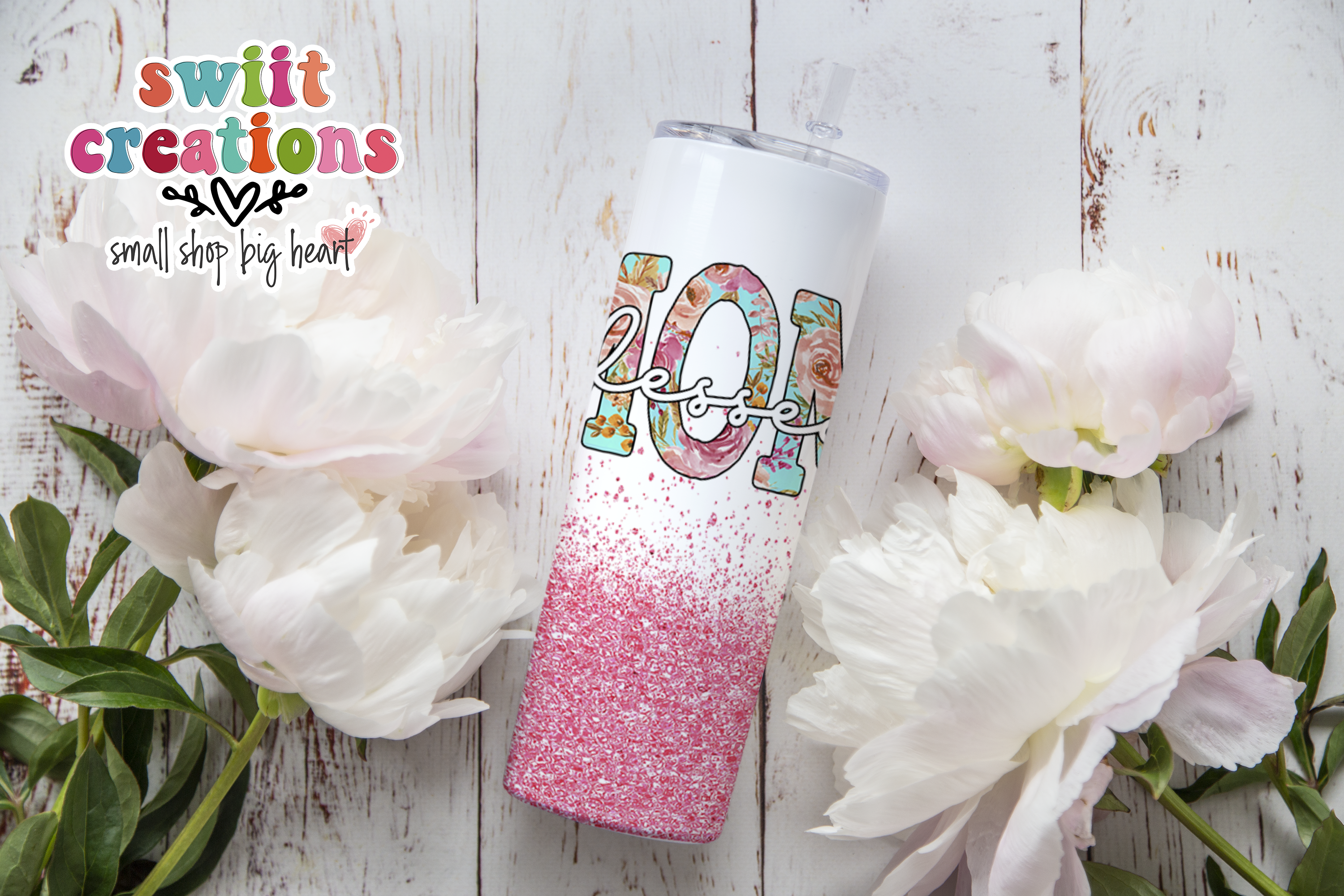 Blessed Mom Tumbler (T229)