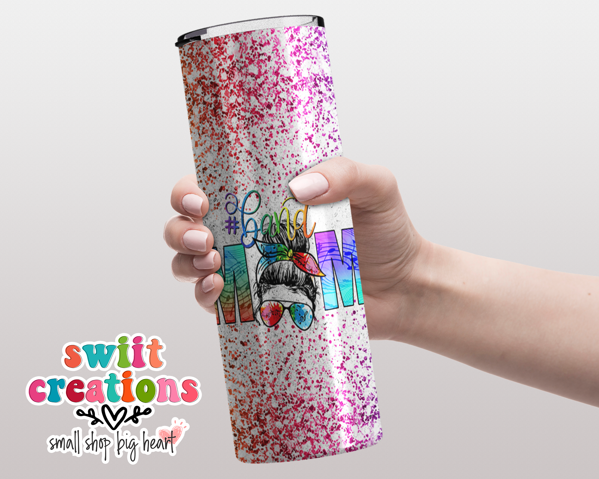 Band Mom Colorful Tumbler (T274)
