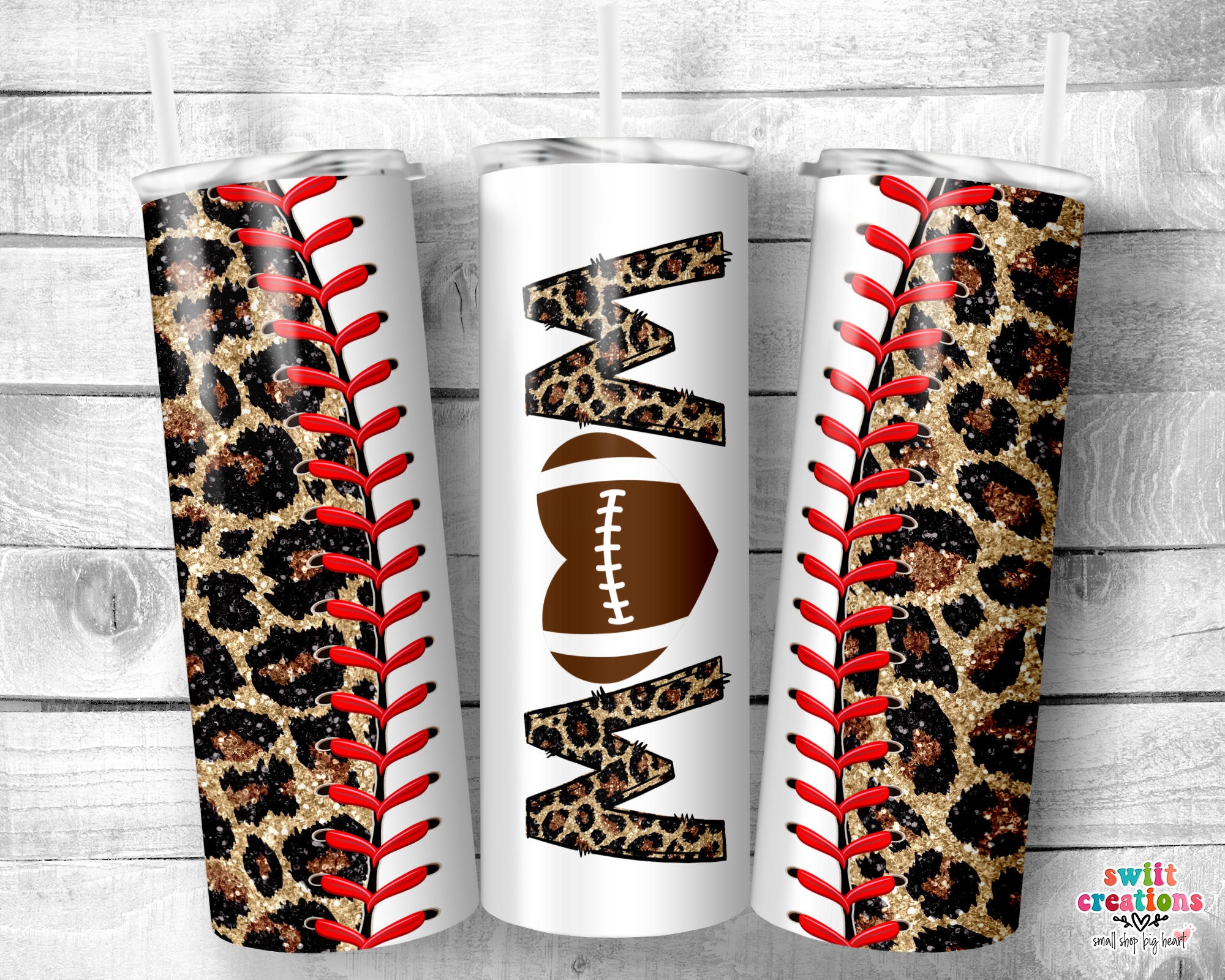 Football Mom Tumbler (T225)