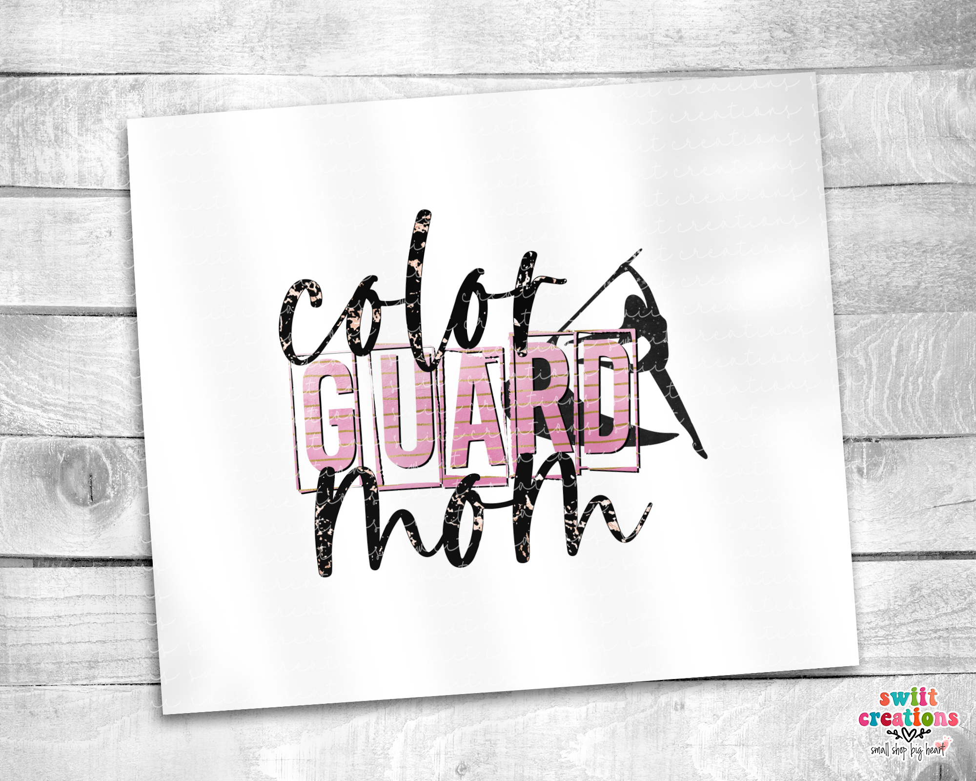 Color Guard Mom Tumbler (T187)