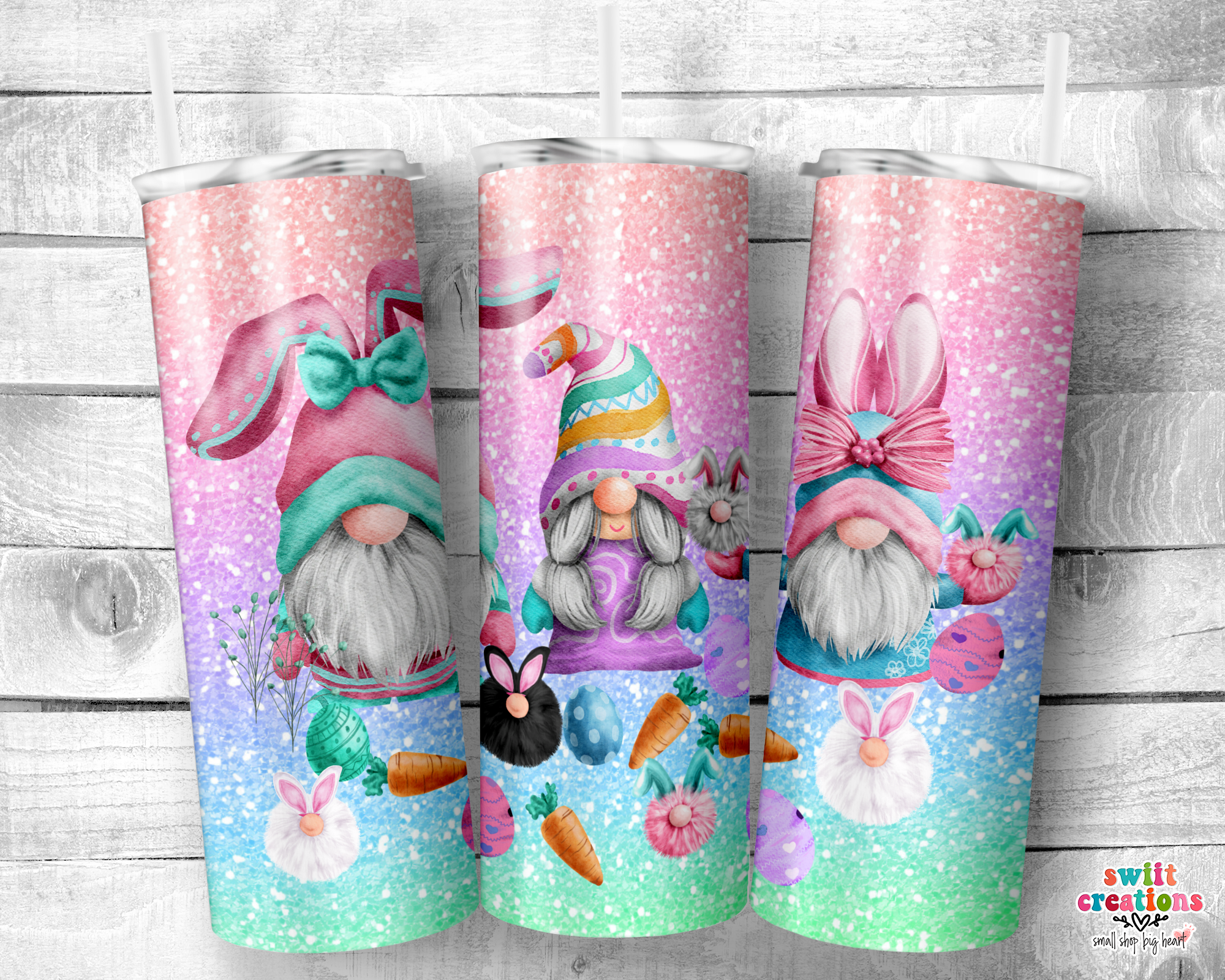 Bunny Gnomes Tumbler (T157)