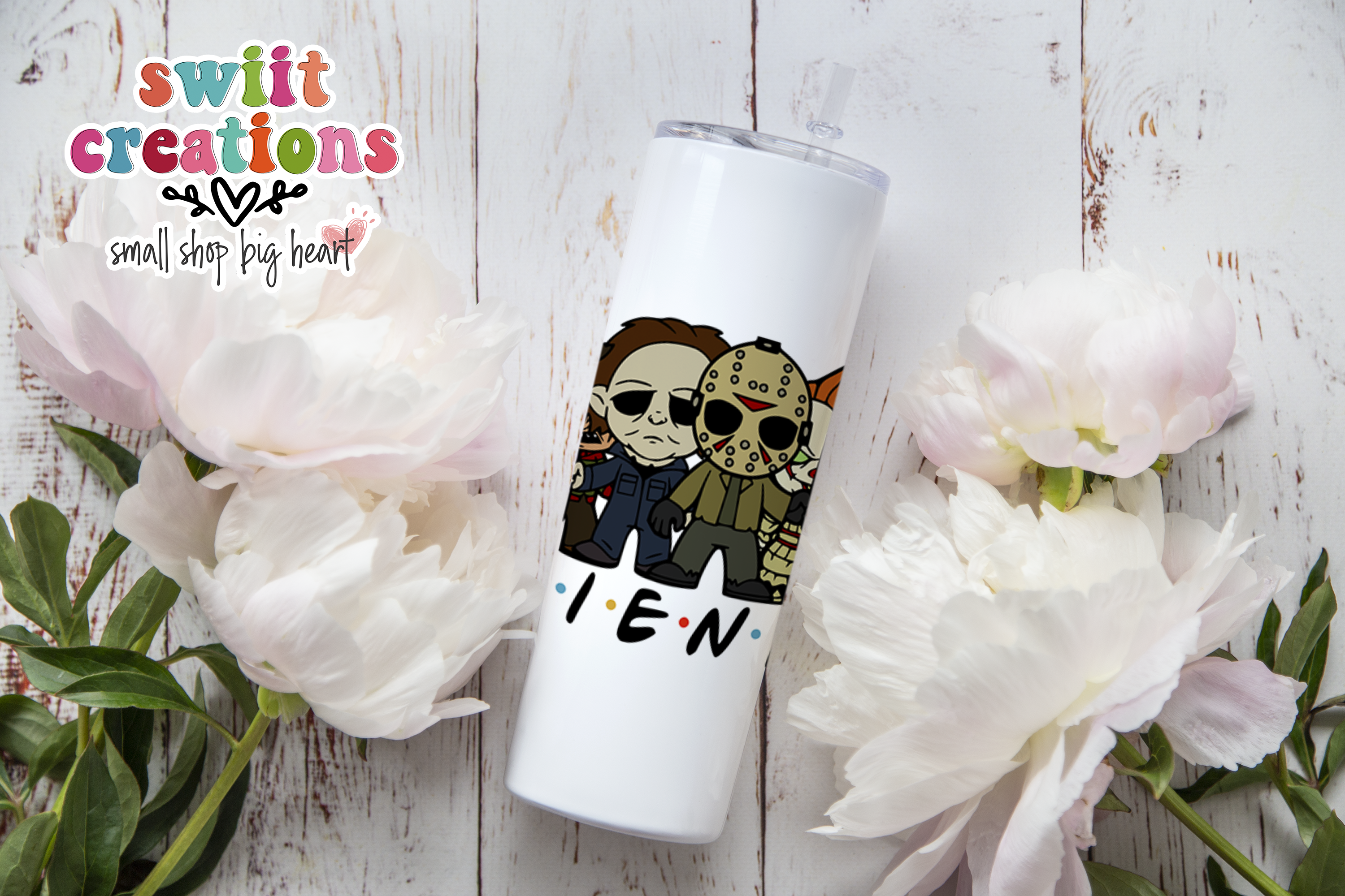 Halloween Friends Tumbler (T042)