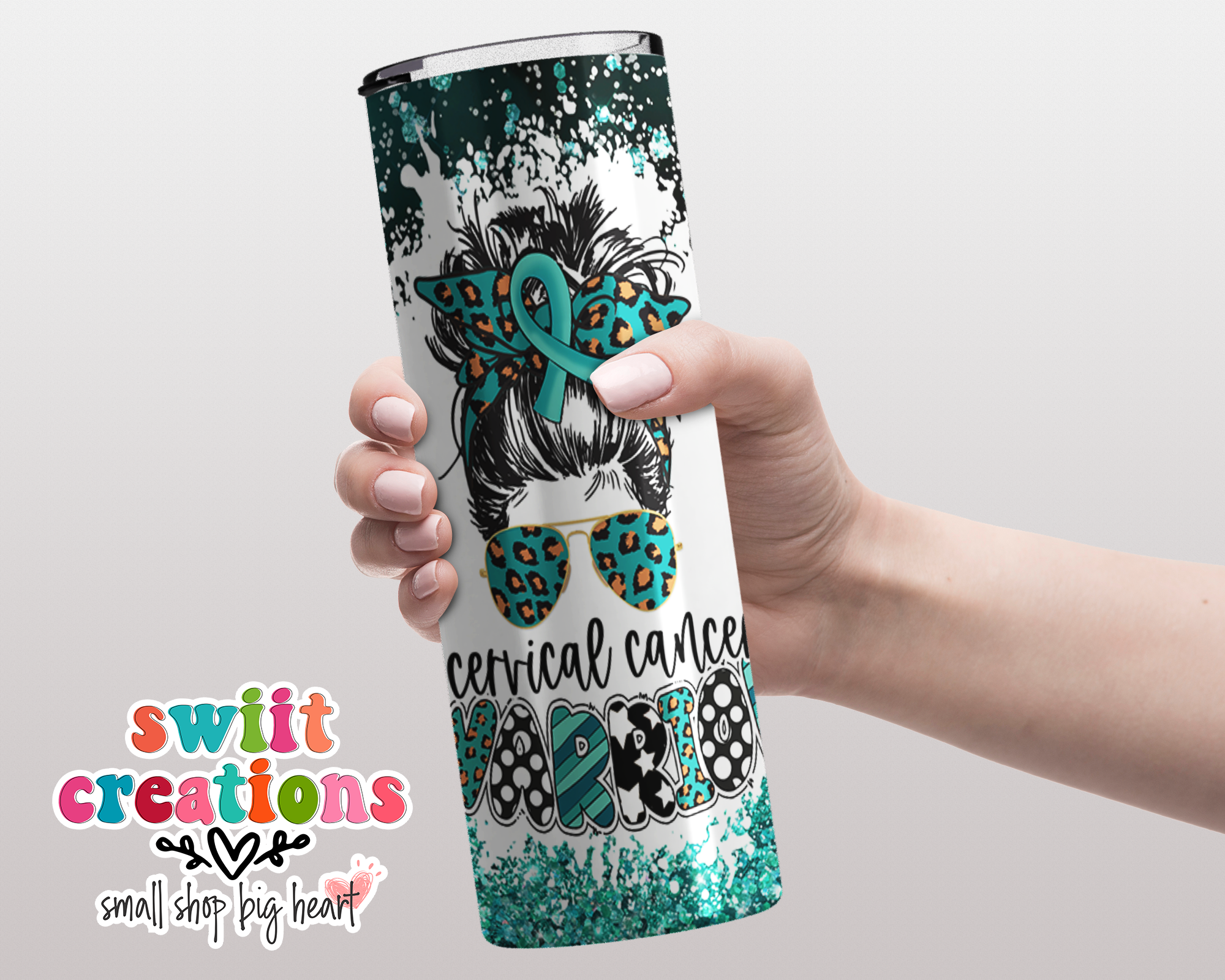 Cervical Cancer Warrior Tumbler (T254)
