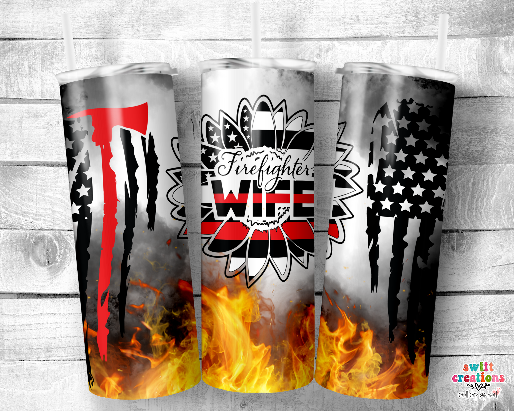 Firefighter Wife Tumbler (T161)