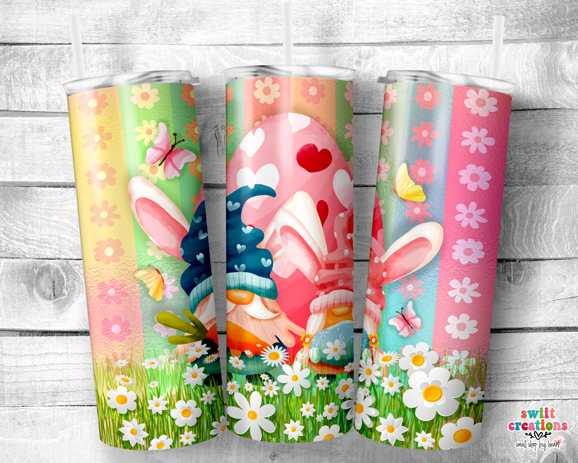 Easter Gnome Tumbler (T174)