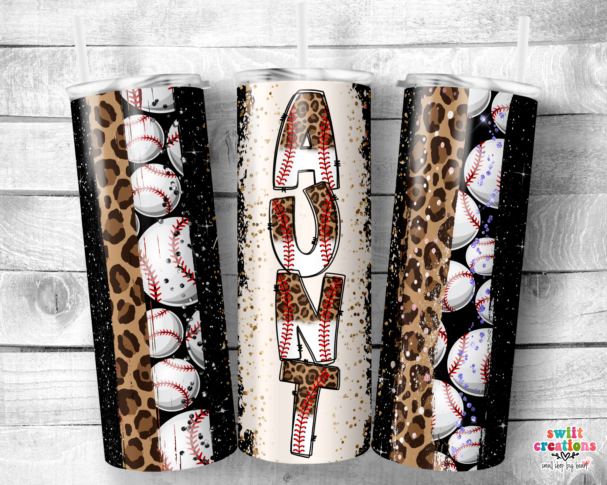 Baseball Aunt Tumbler (T253)