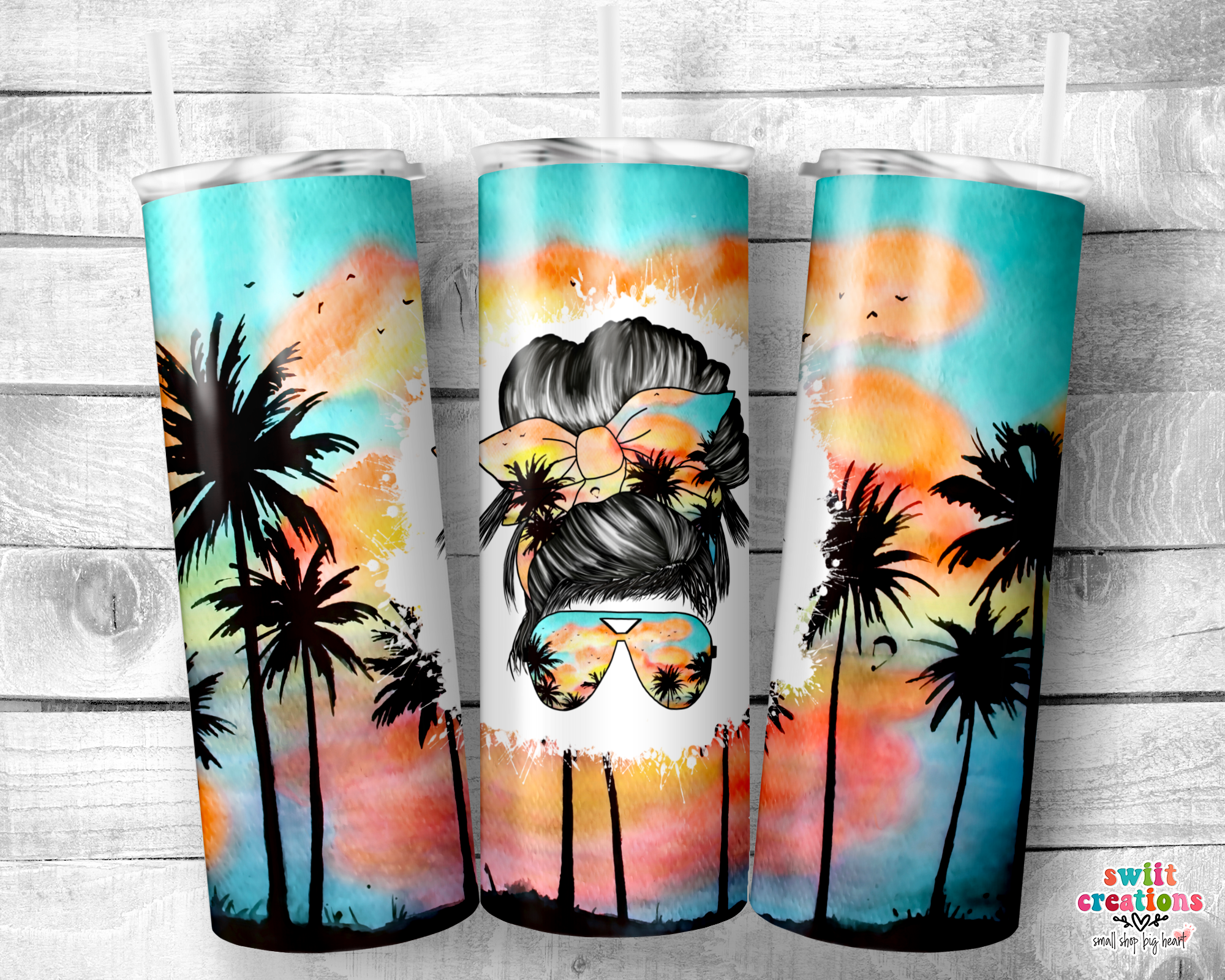 Sunset Beach Tumbler (T193)