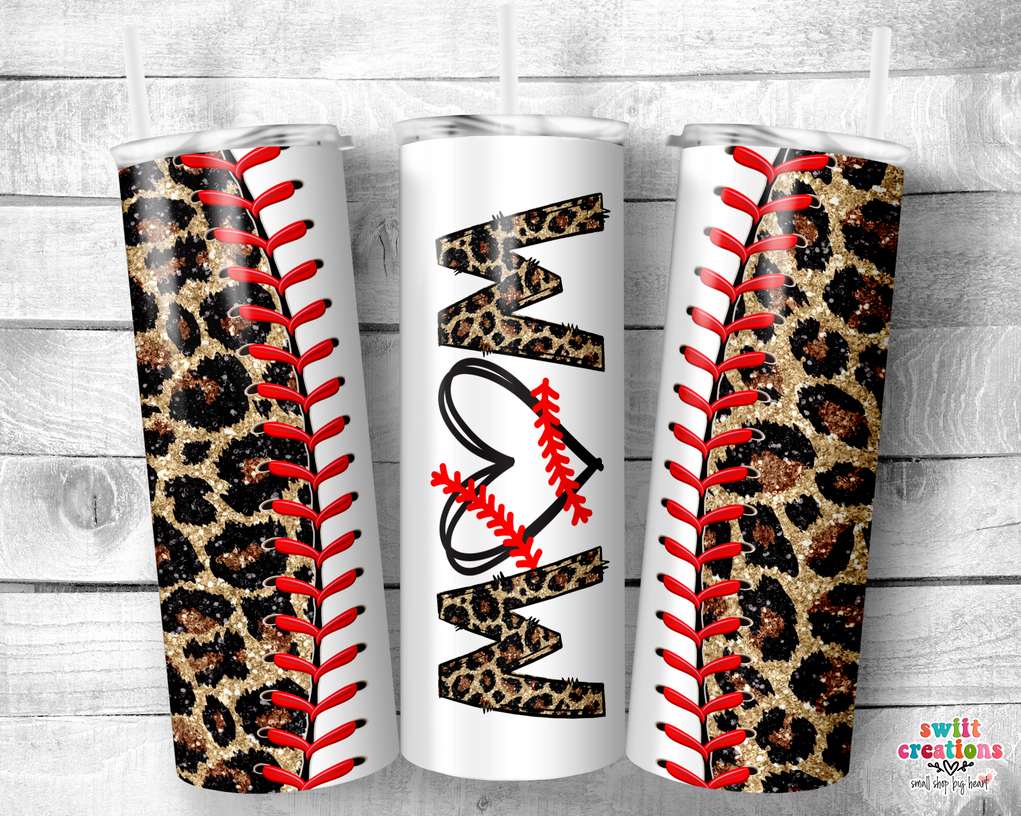 Baseball Mom Tumbler (T224)