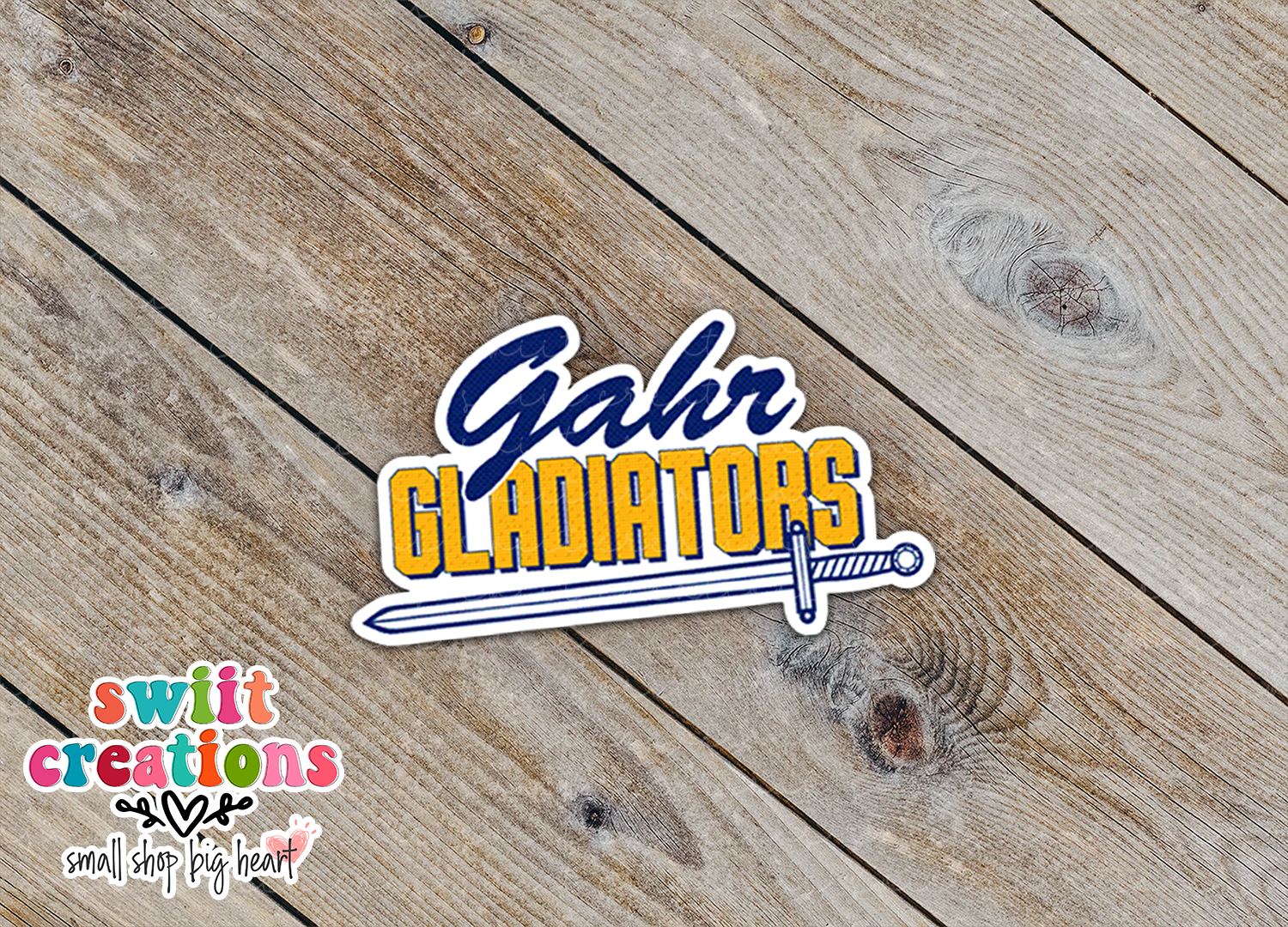 Gahr Gladiators Sticker SS193G