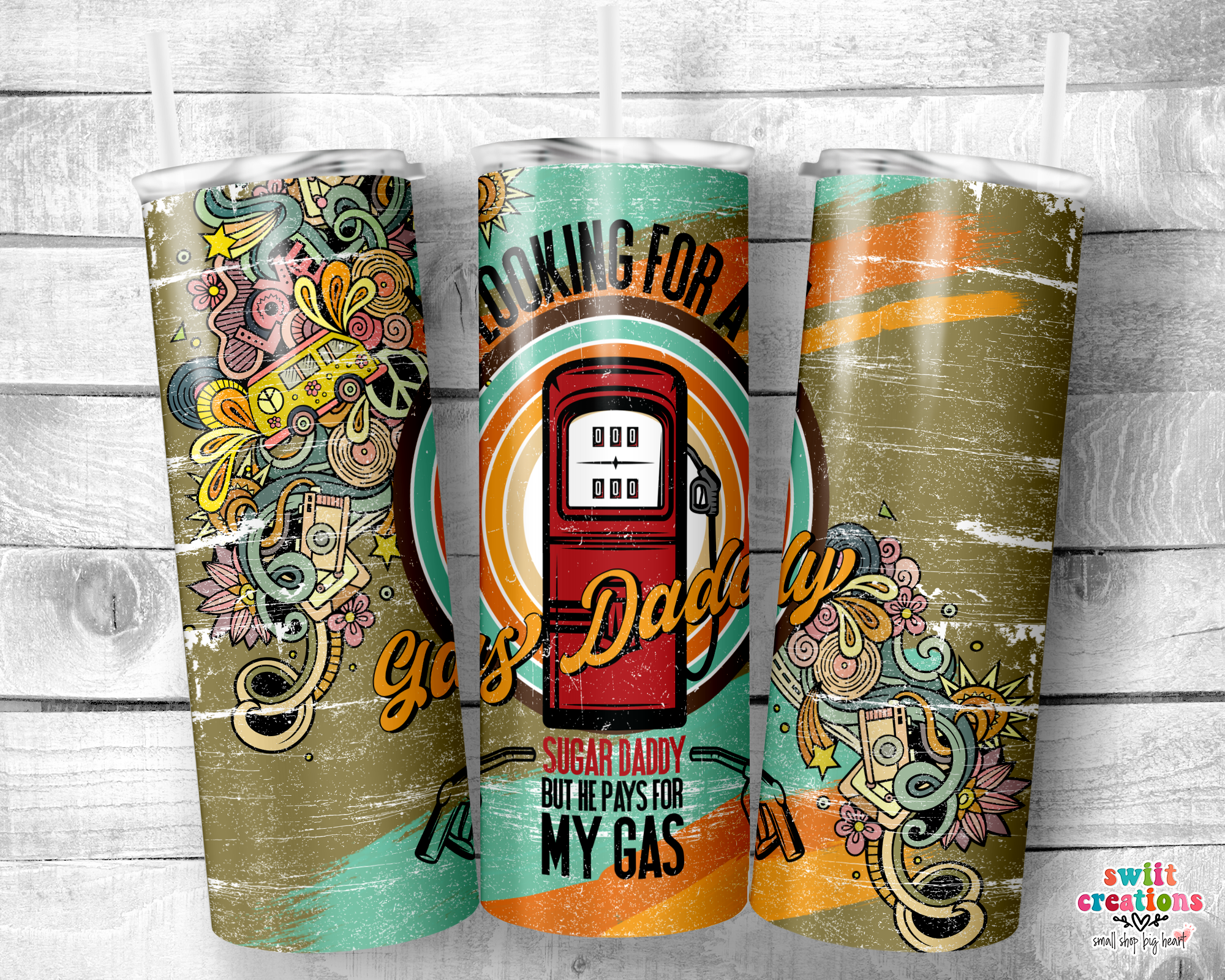 I Need a Gas Daddy Tumbler (T151)