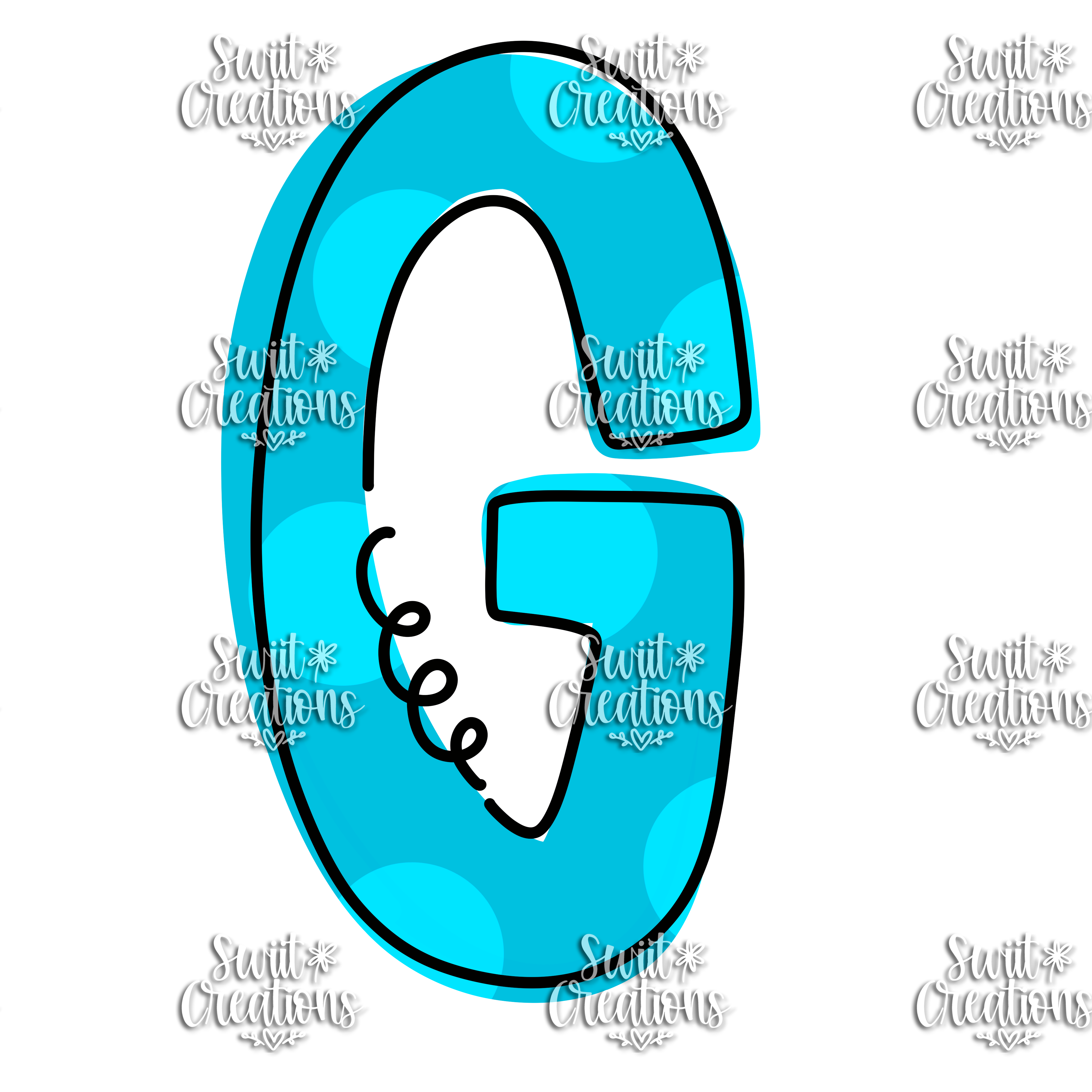 Doodle Font Personalized Tumbler (T051)