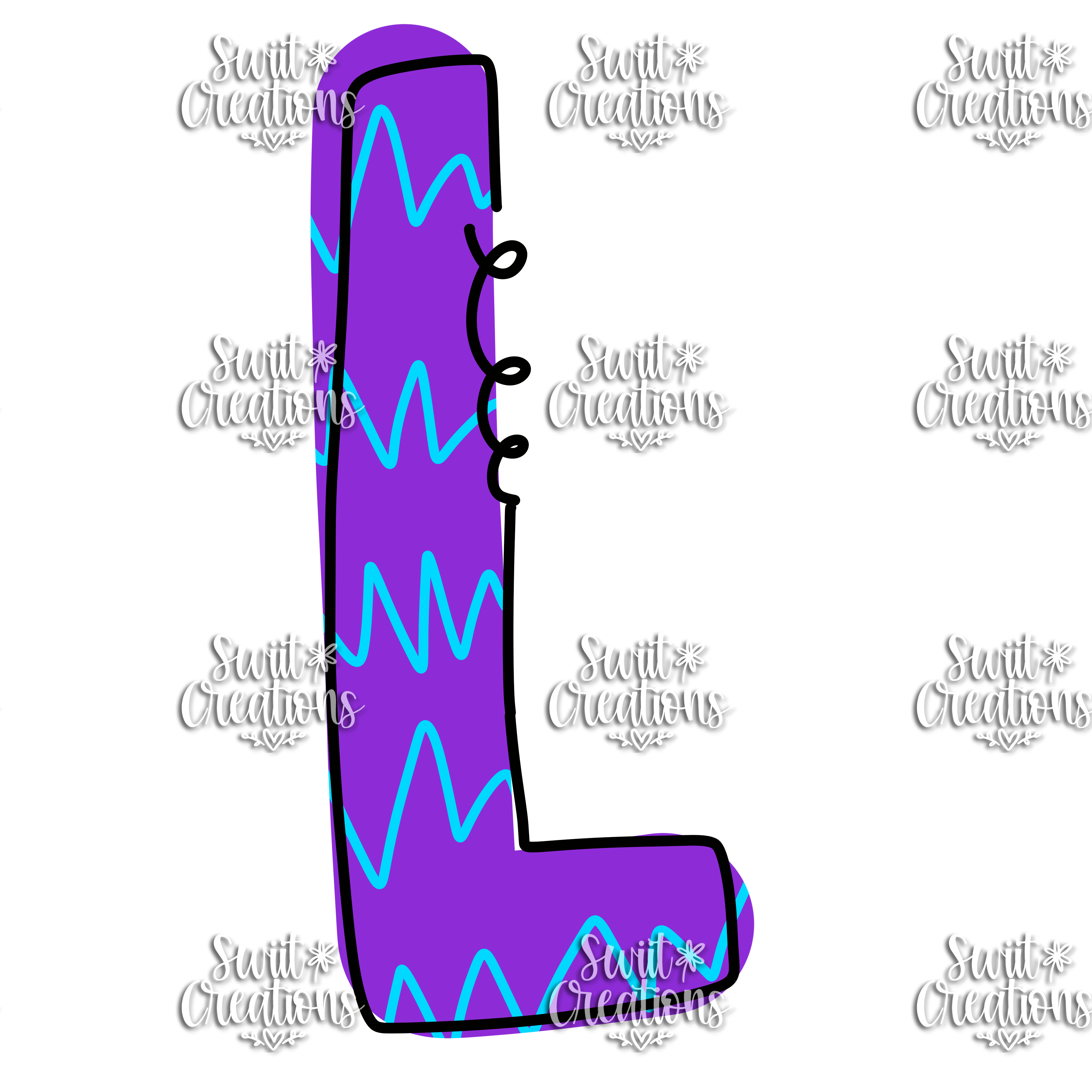 Doodle Font Personalized Tumbler (T051)