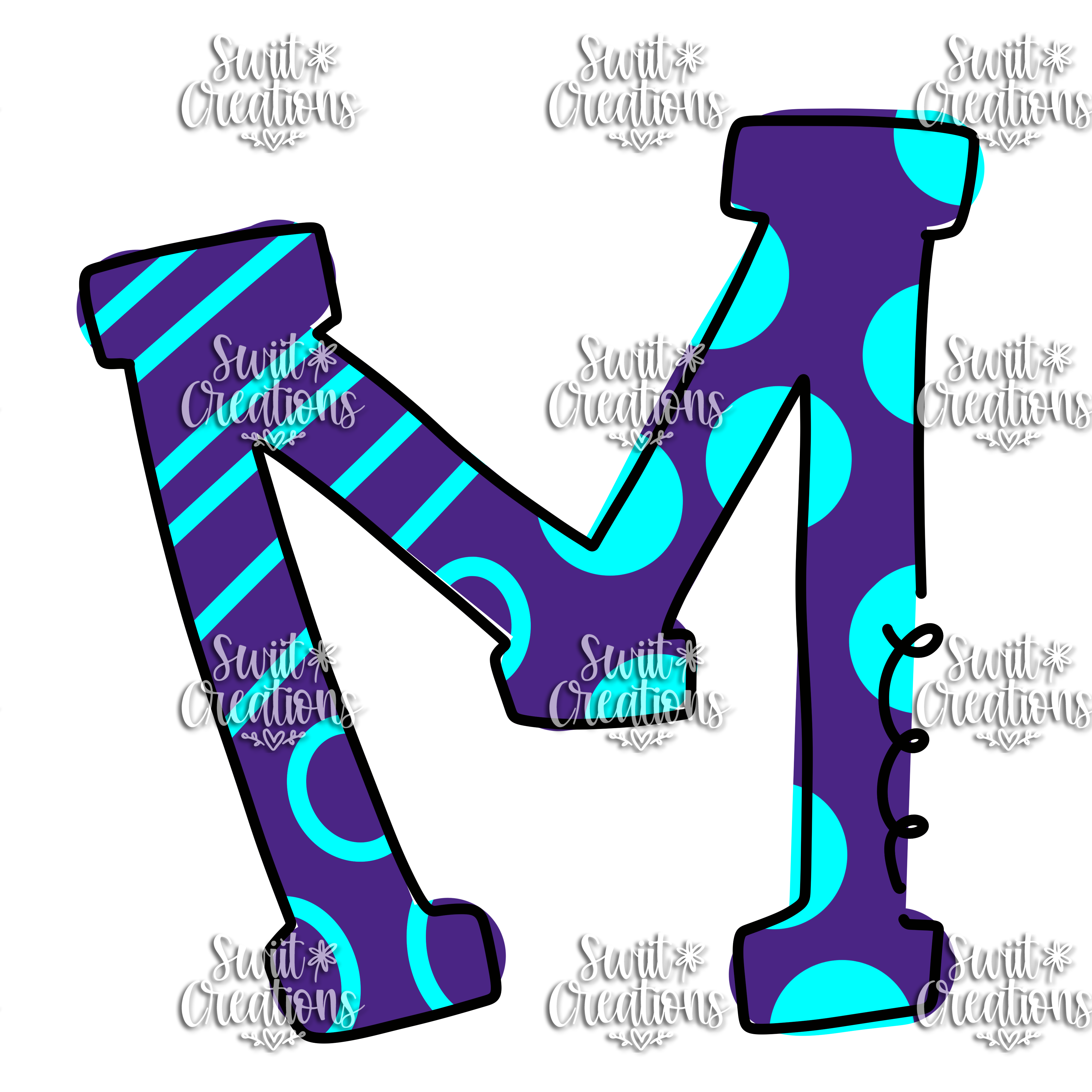 Doodle Font Personalized Tumbler (T051)