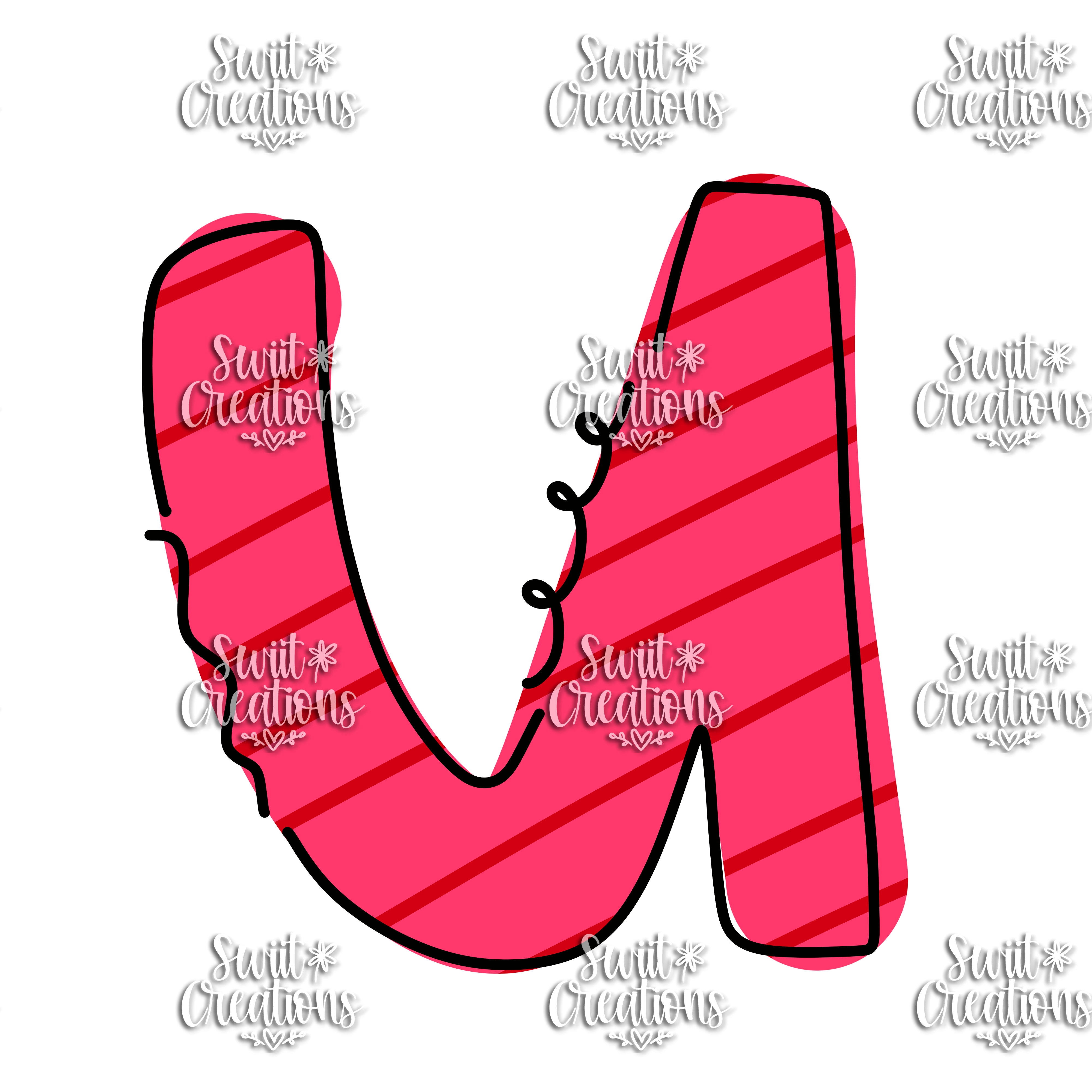 Doodle Font Personalized Tumbler (T051)