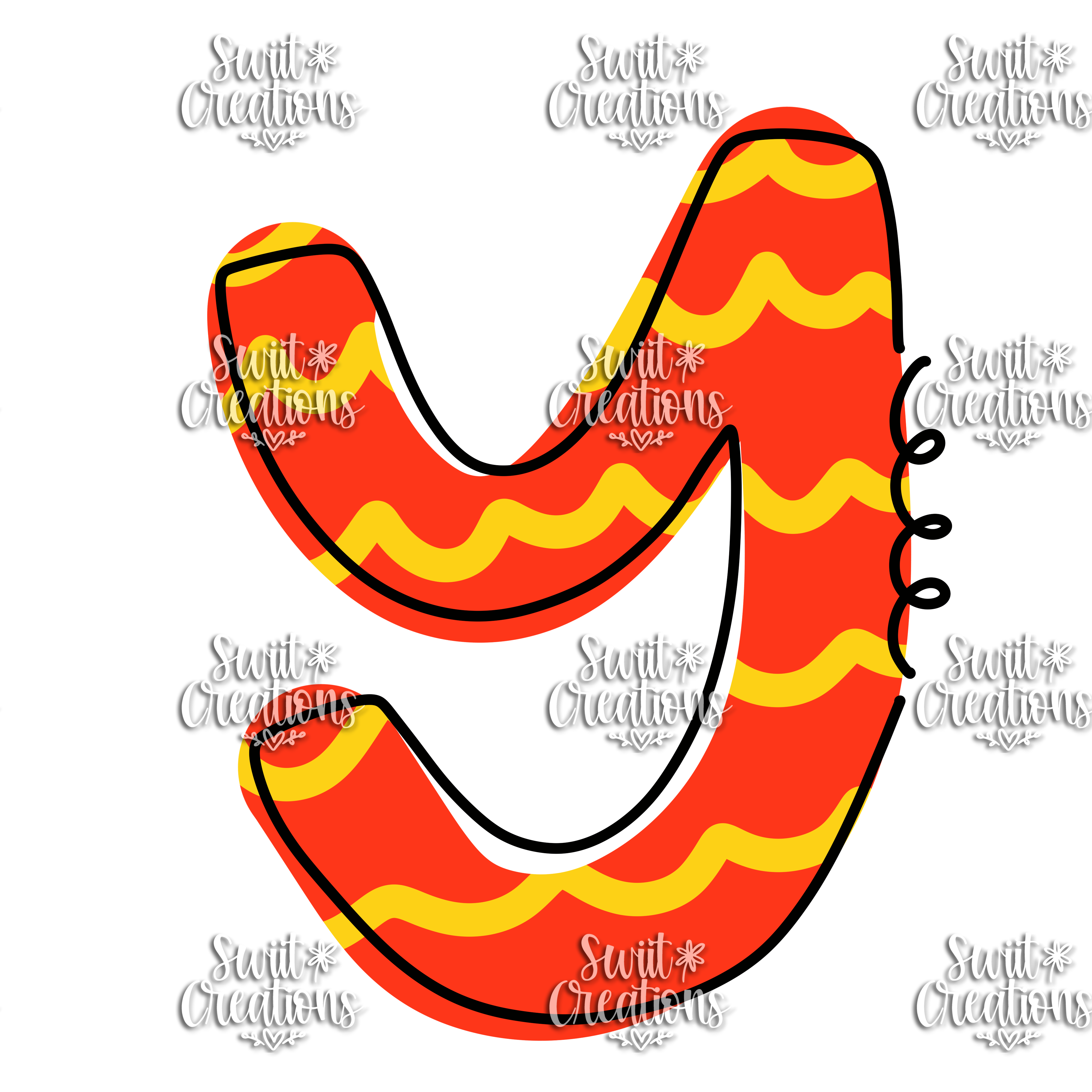 Doodle Font Personalized Tumbler (T051)