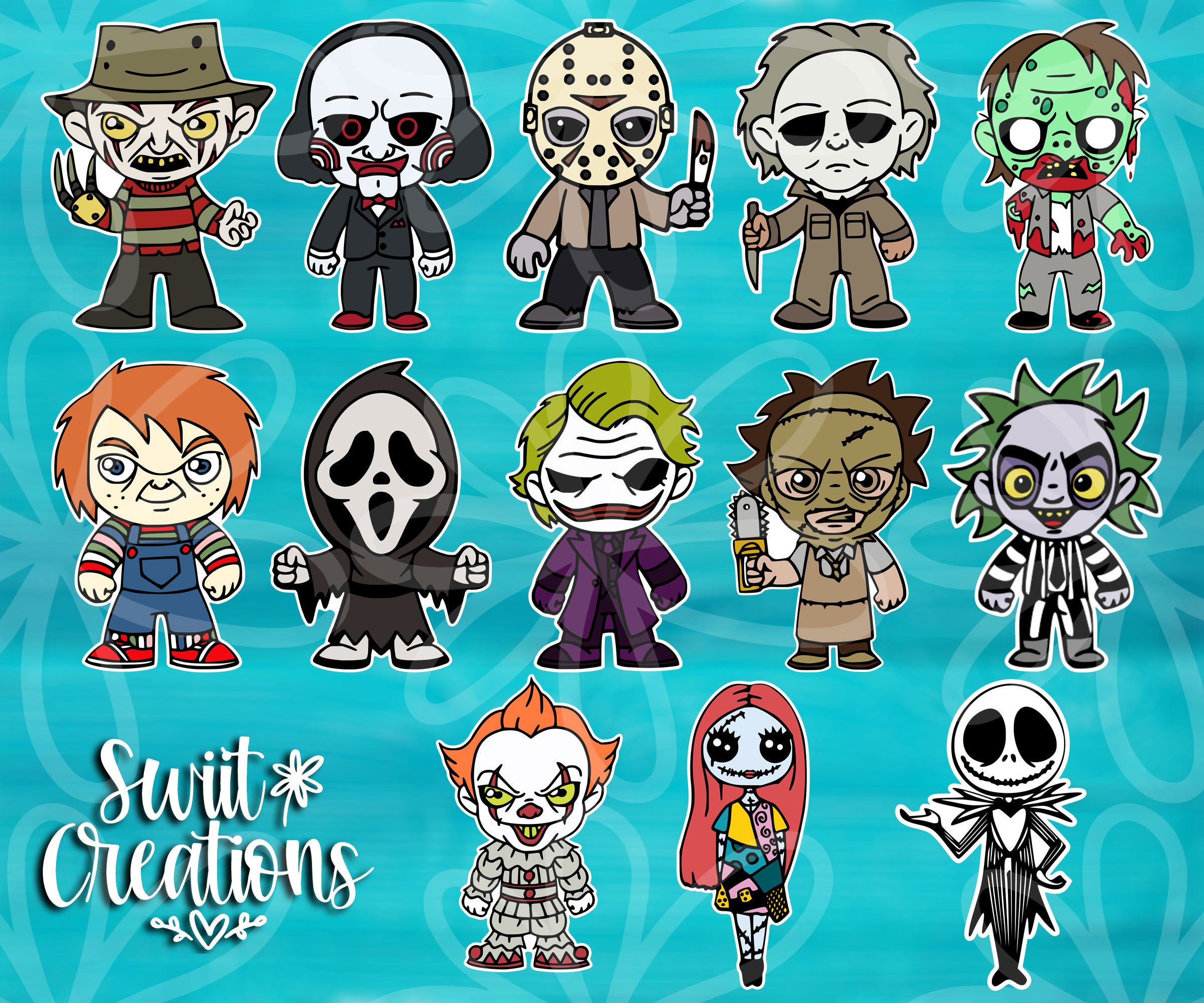 Slasher Movie Sticker