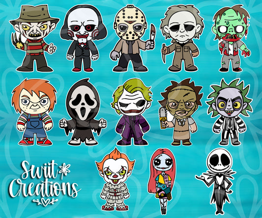 Slasher Movie Sticker