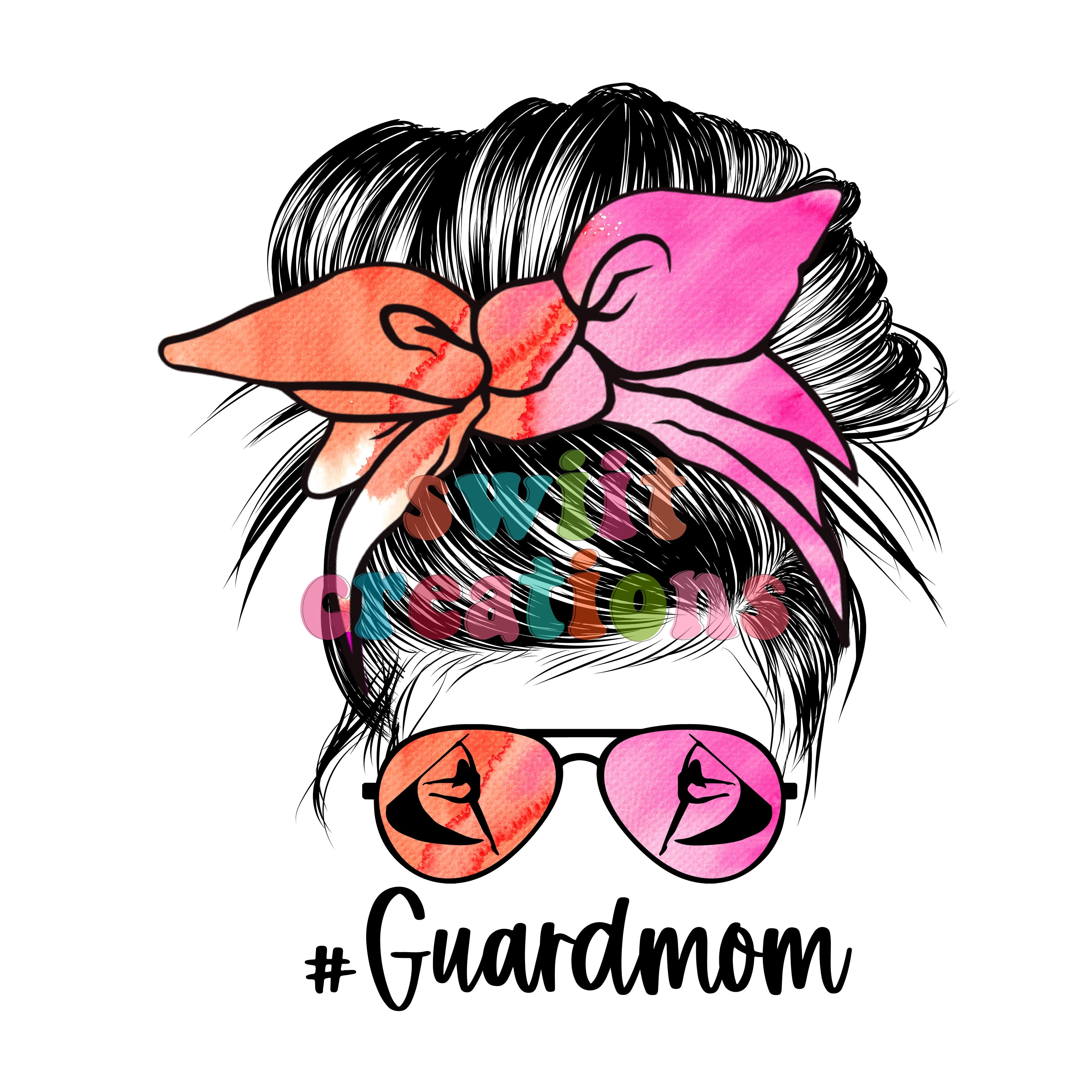 Guard Mom Large Canvas Tote