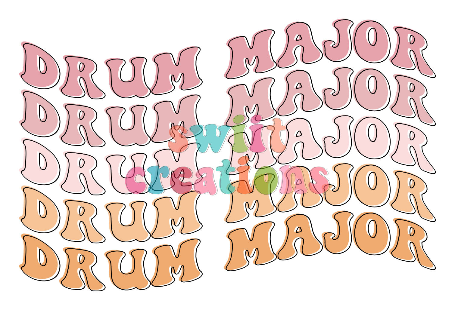 Band Large Canvas Tote