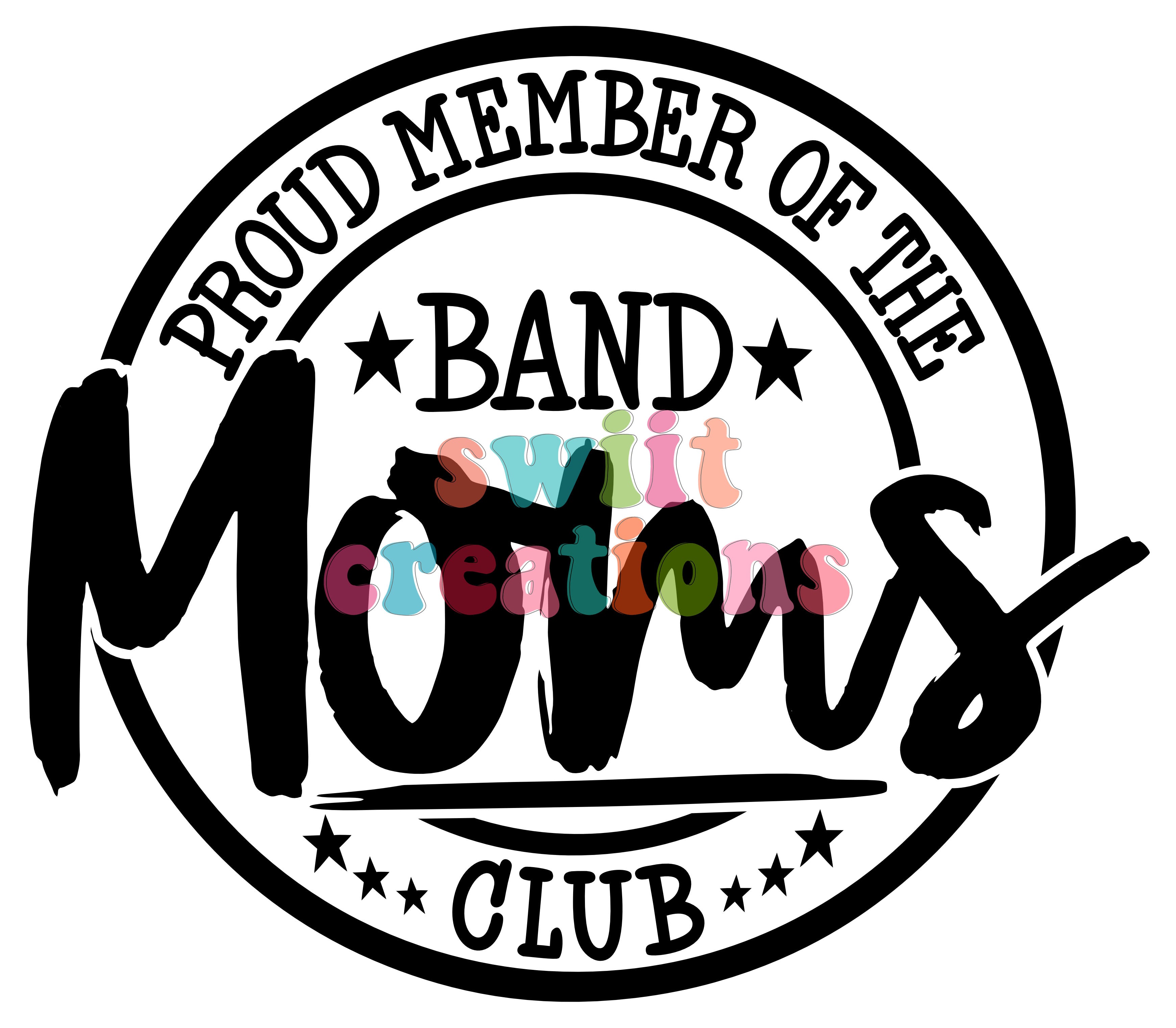 Band Mom Large Canvas Tote