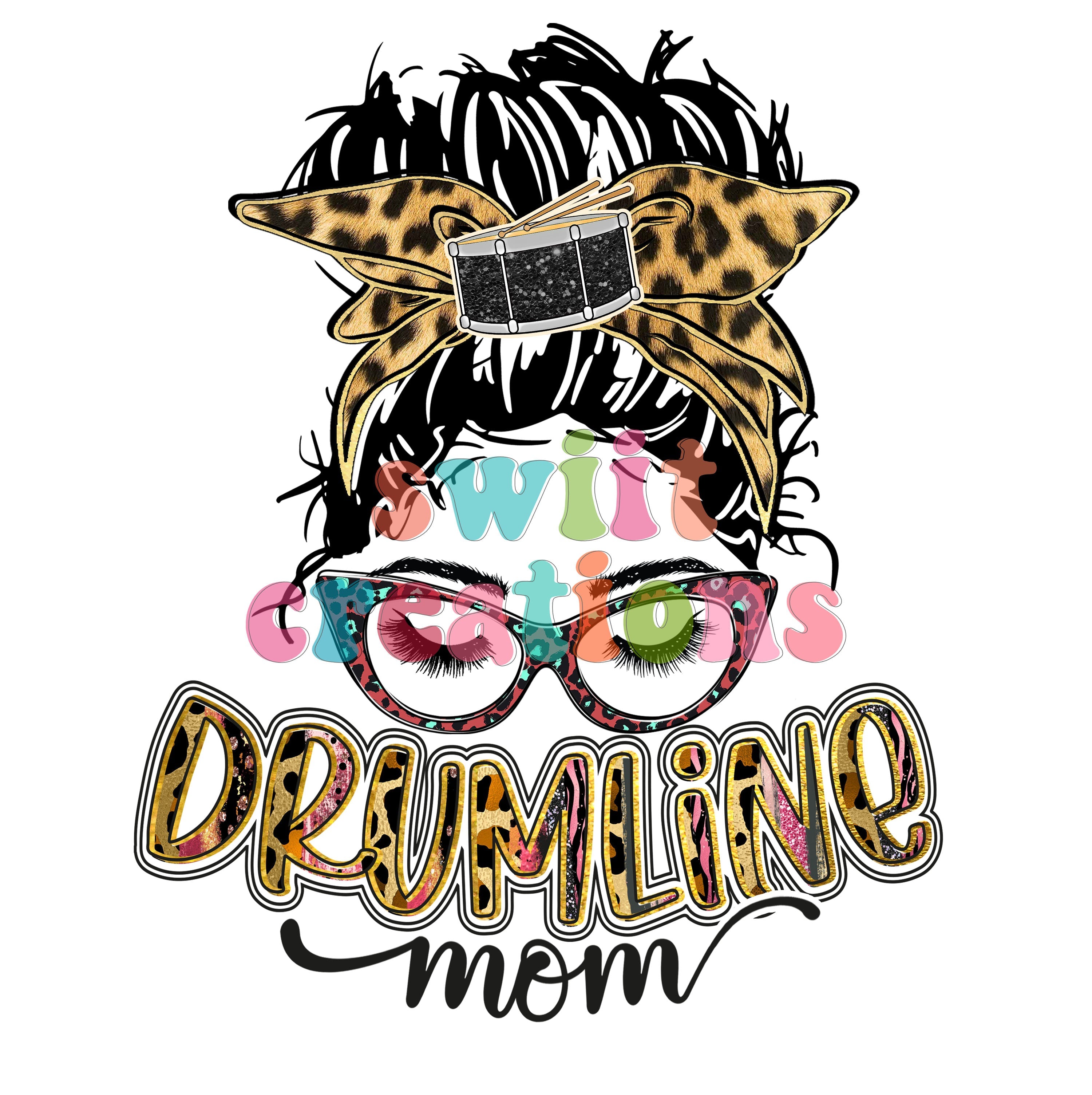 Band Mom Large Canvas Tote