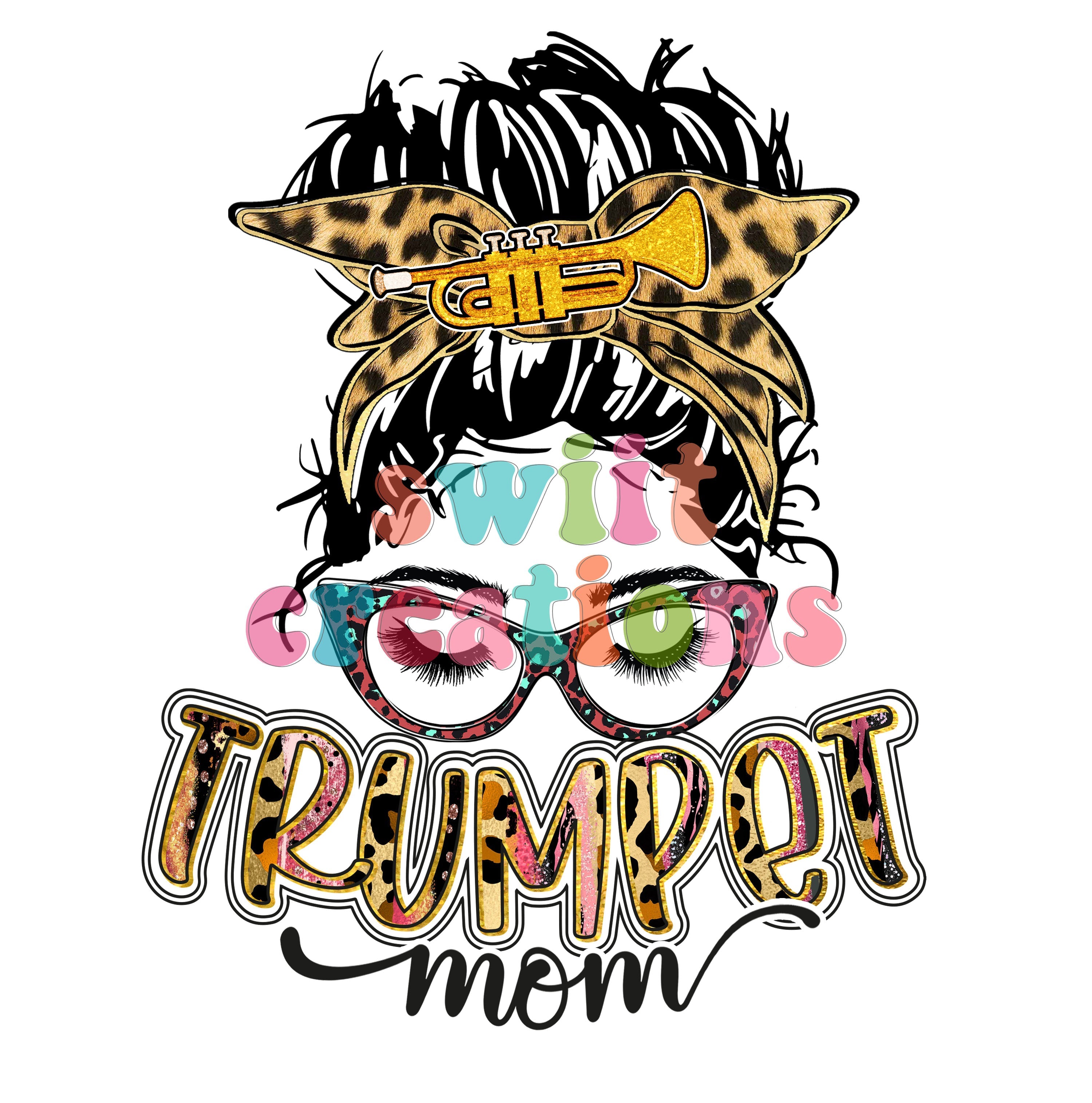 Band Mom Large Canvas Tote