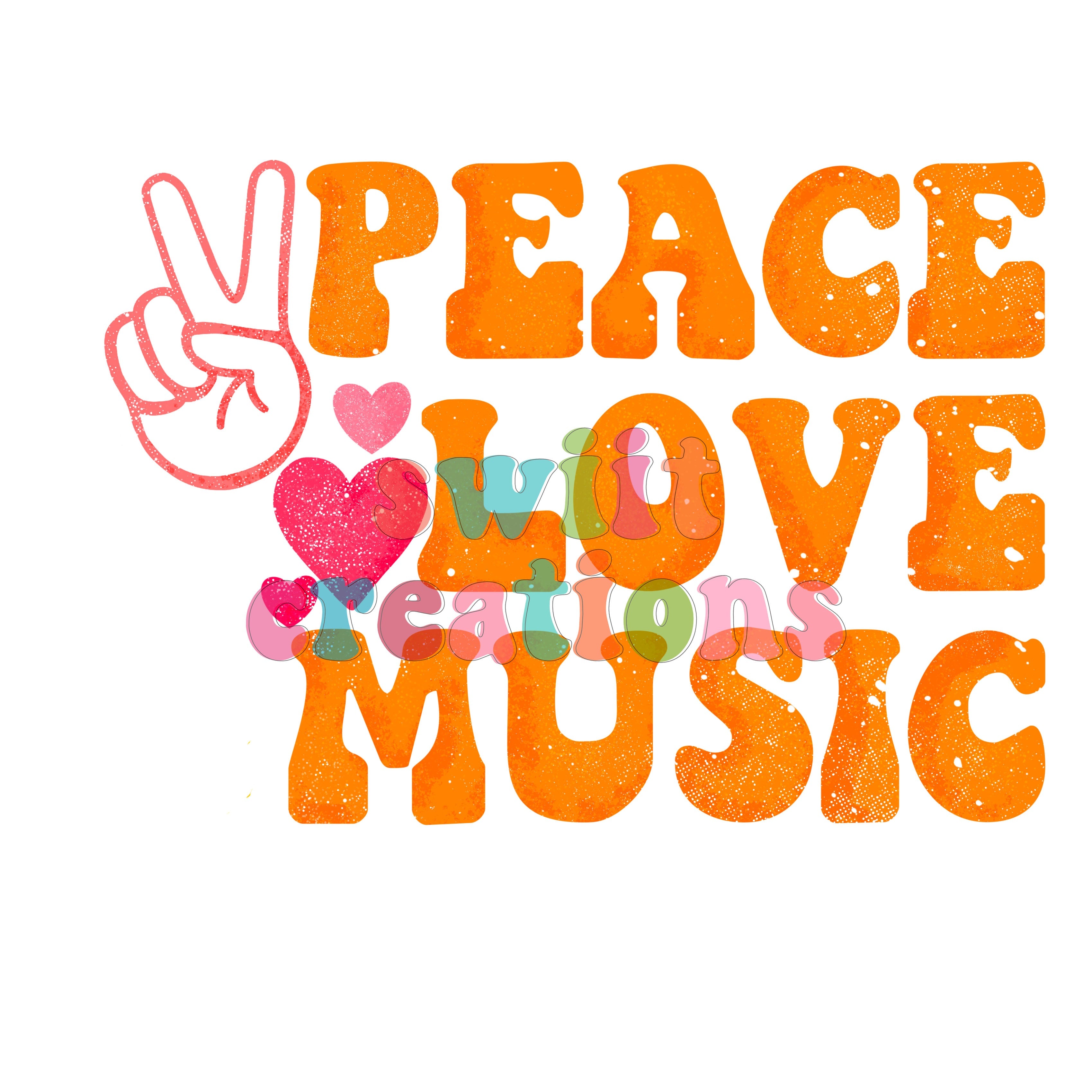 Band Large Canvas Tote