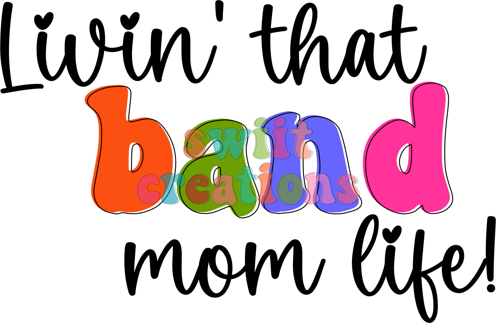 Band Mom Large Canvas Tote