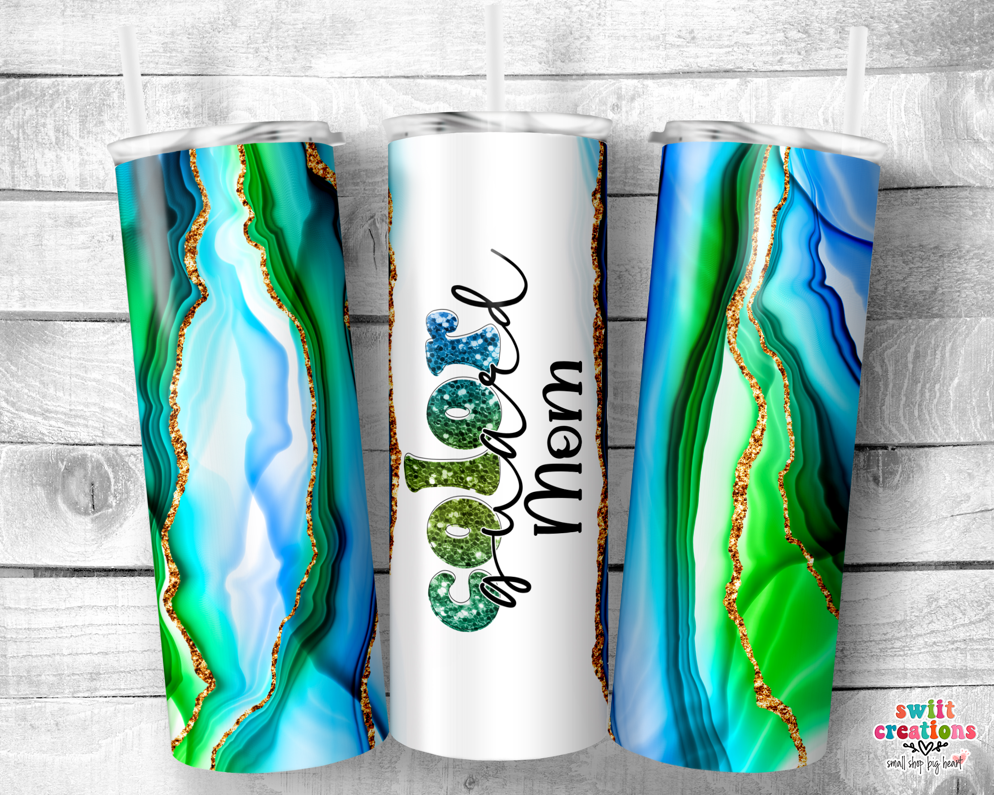 Color Guard Mom Tumbler Wrap JPG