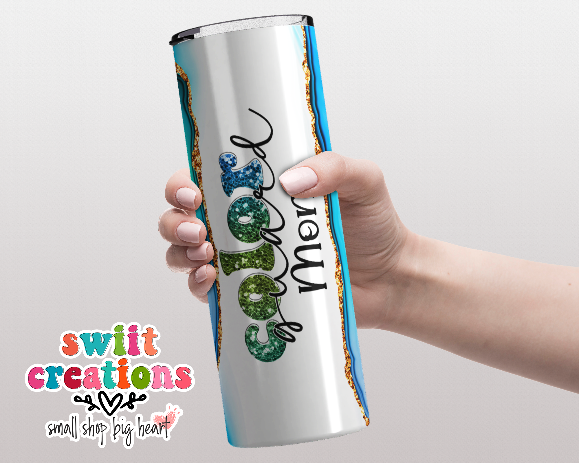 Color Guard Mom Tumbler Wrap JPG