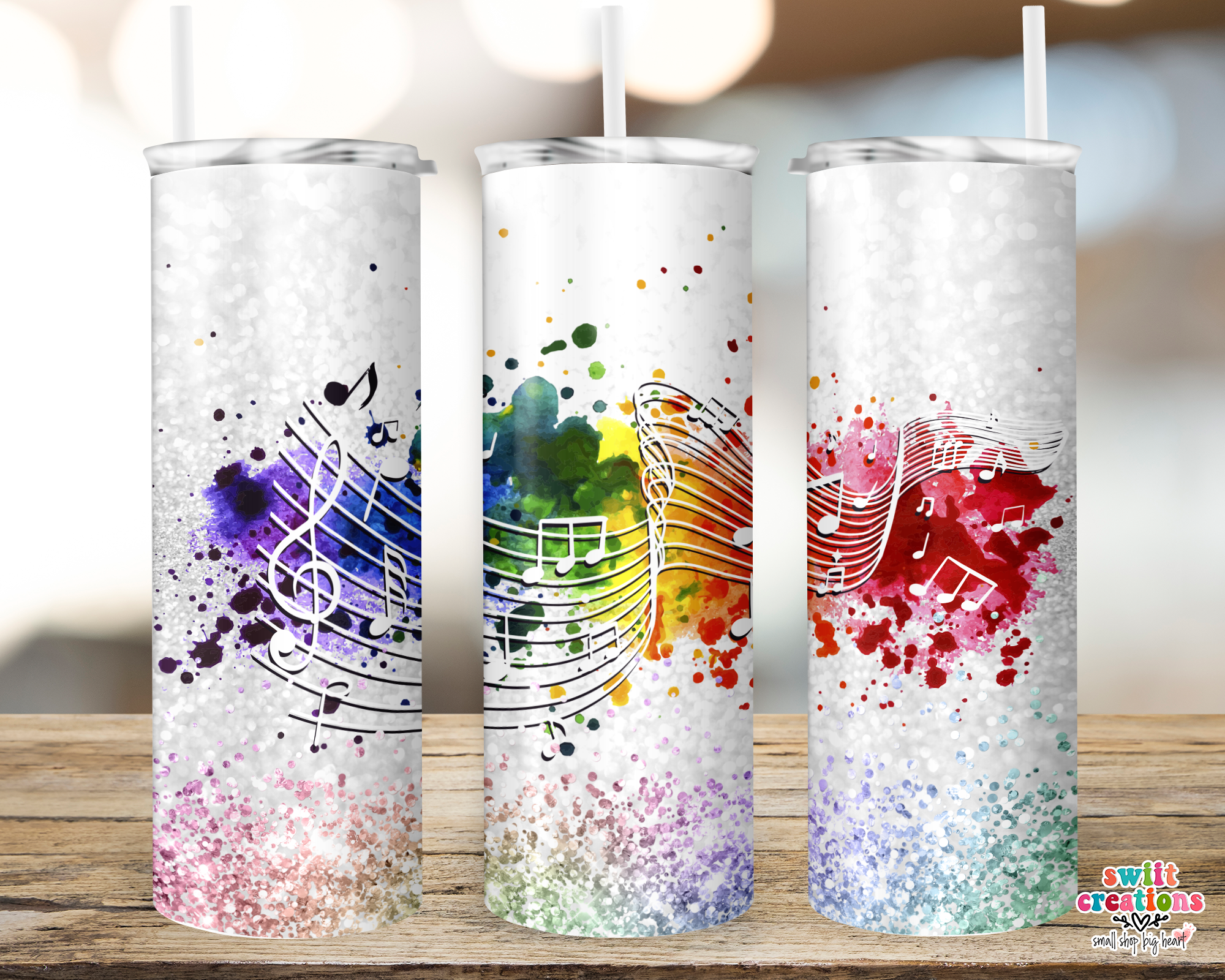 Rainbow Music Tumbler (T360)