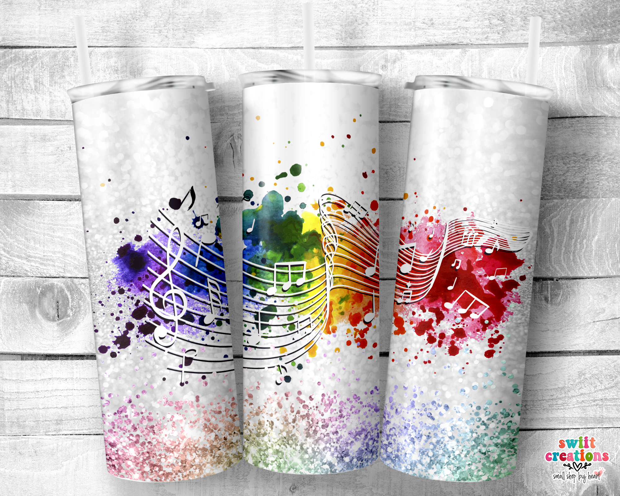 Rainbow Music Tumbler (T360)