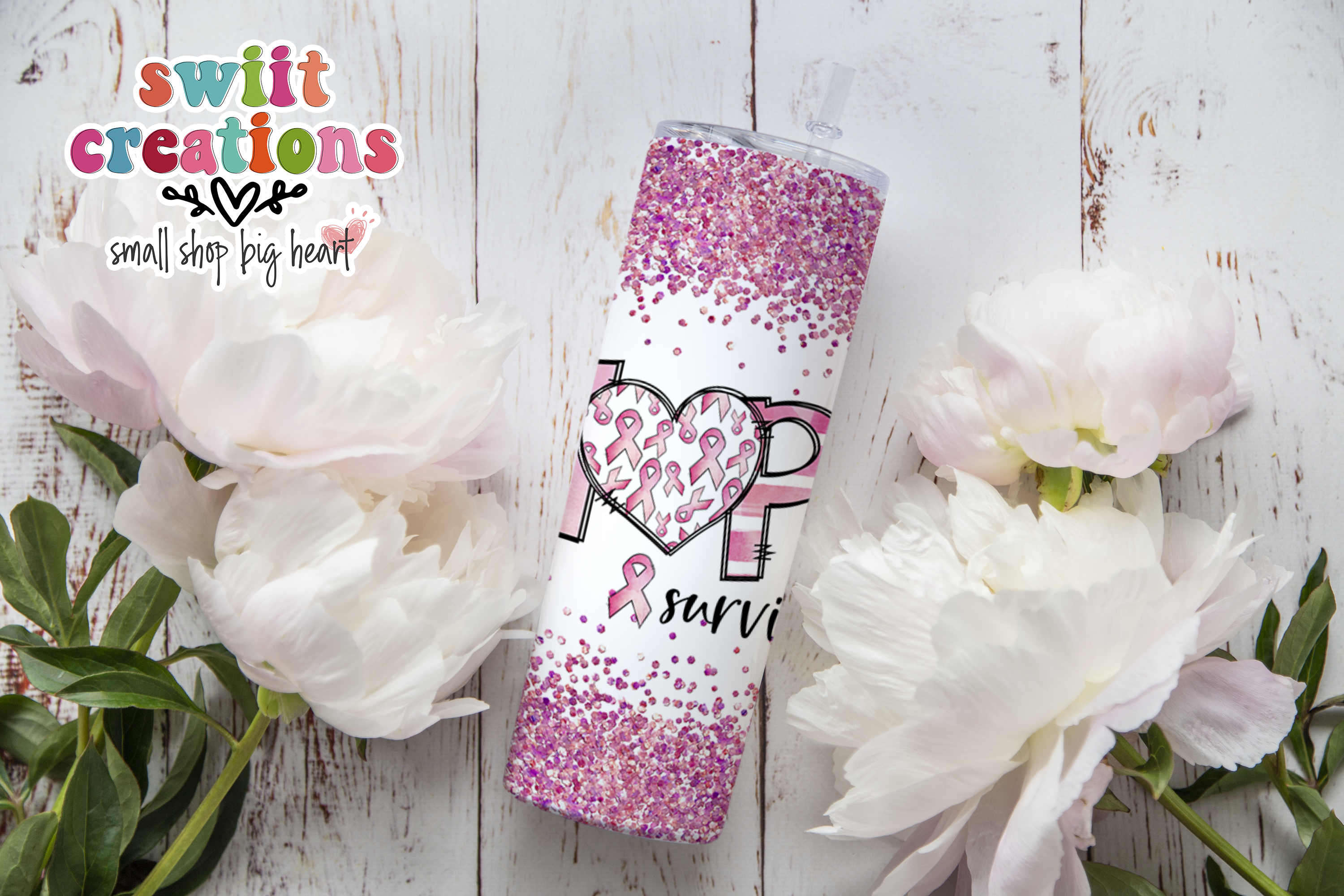 Hope Survivor Tumbler (T248)