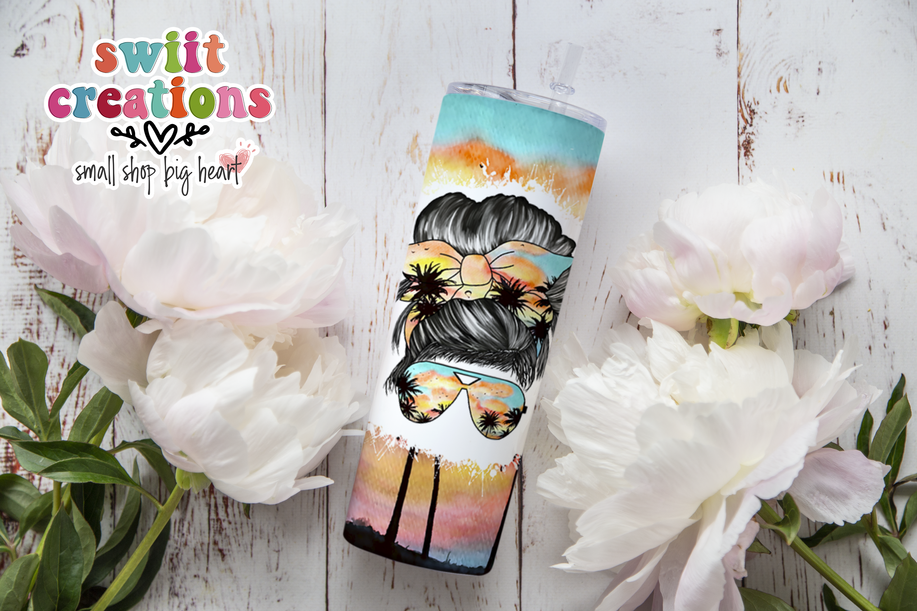 Sunset Beach Tumbler (T193)
