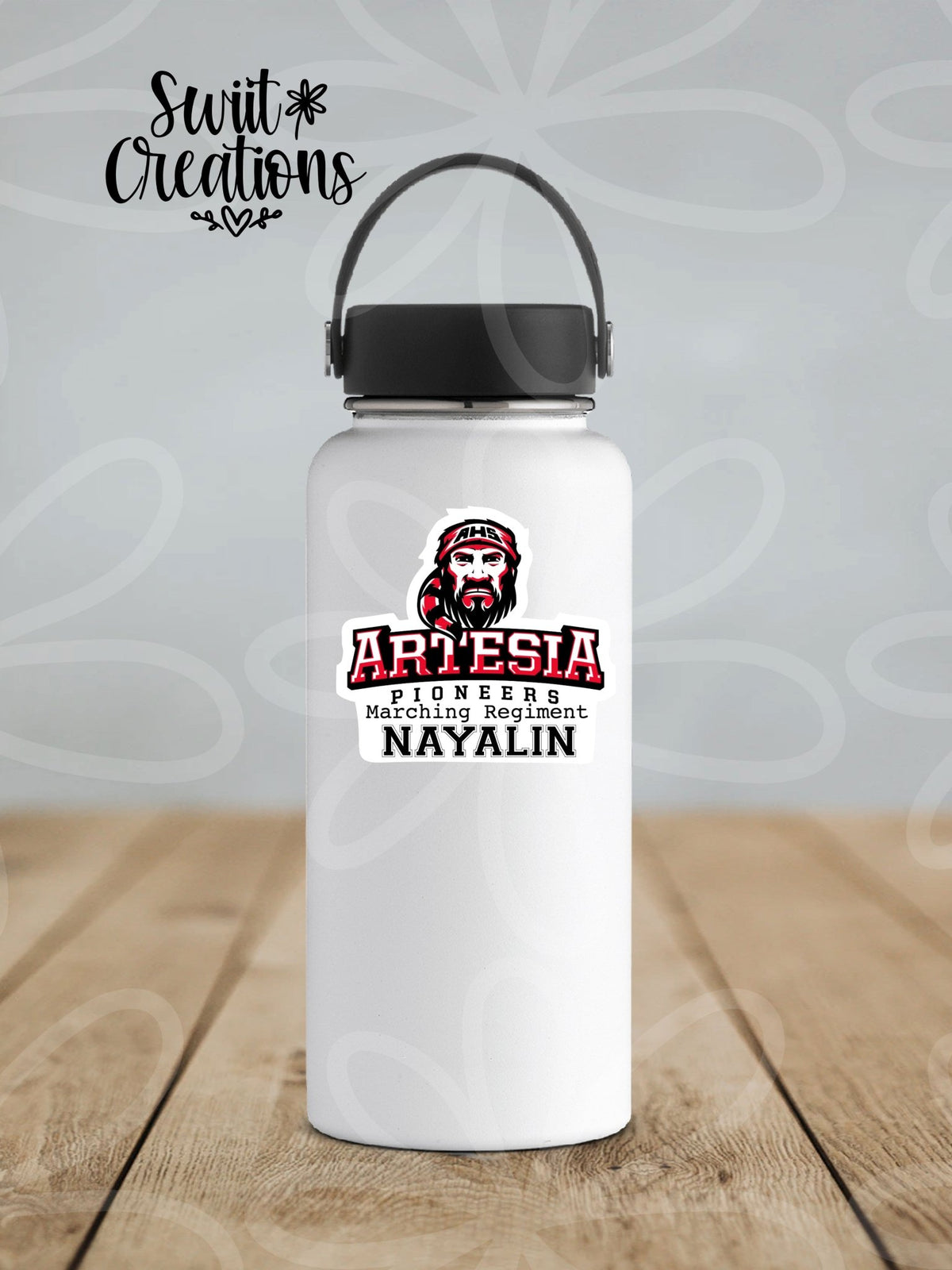 Artesia Pioneers Marching Regiment Personalized Sticker SS280 - Swiit Creations