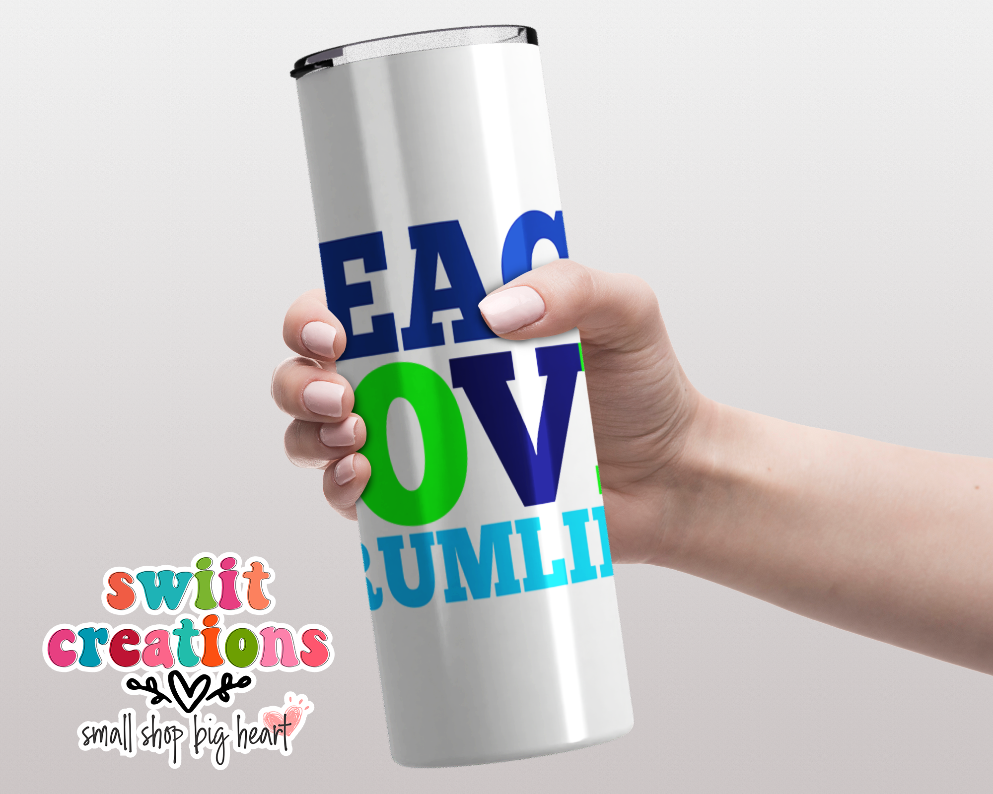 Peace Love Drumline Tumbler (T036)