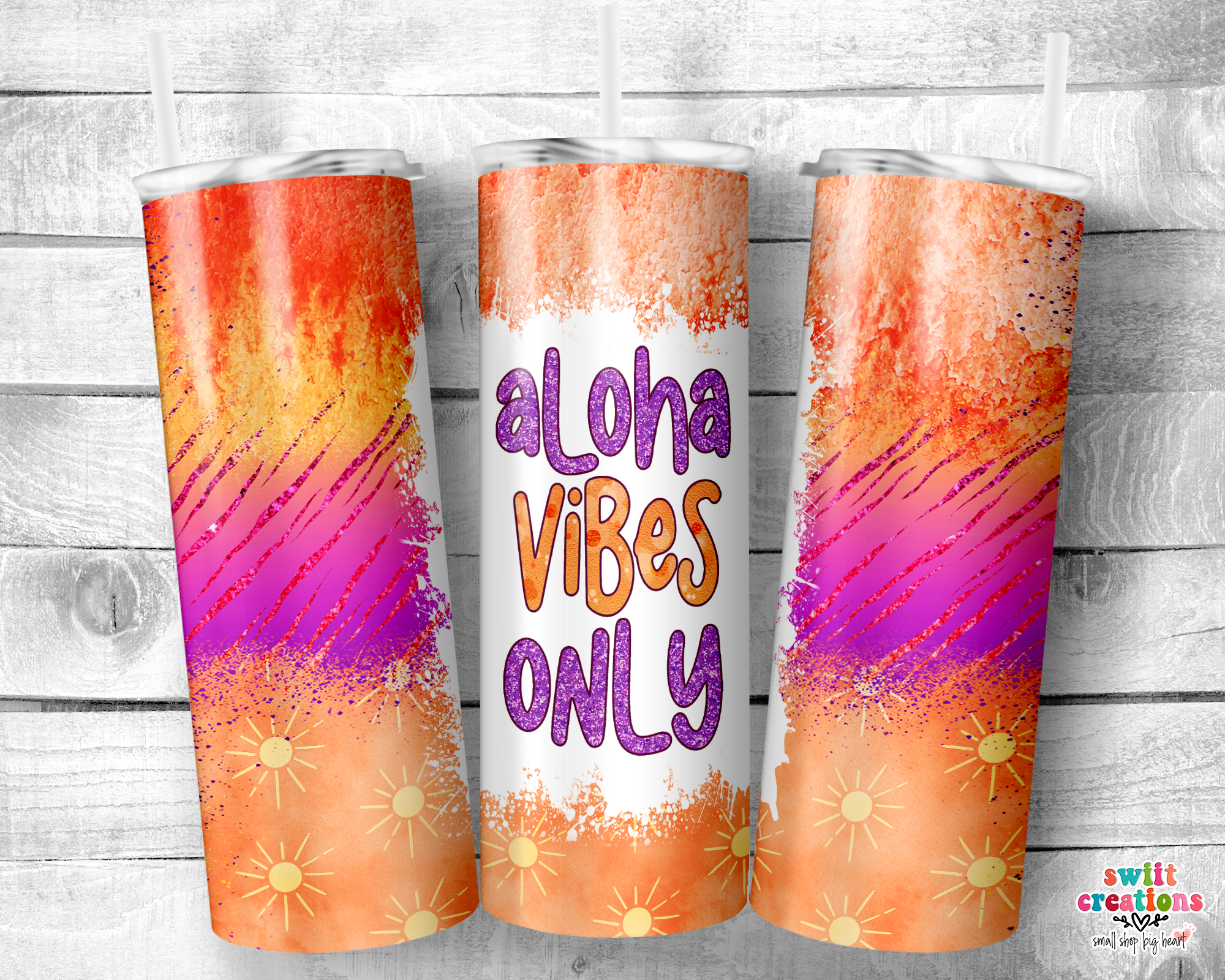 Aloha Vibes Only Tumbler (T352)