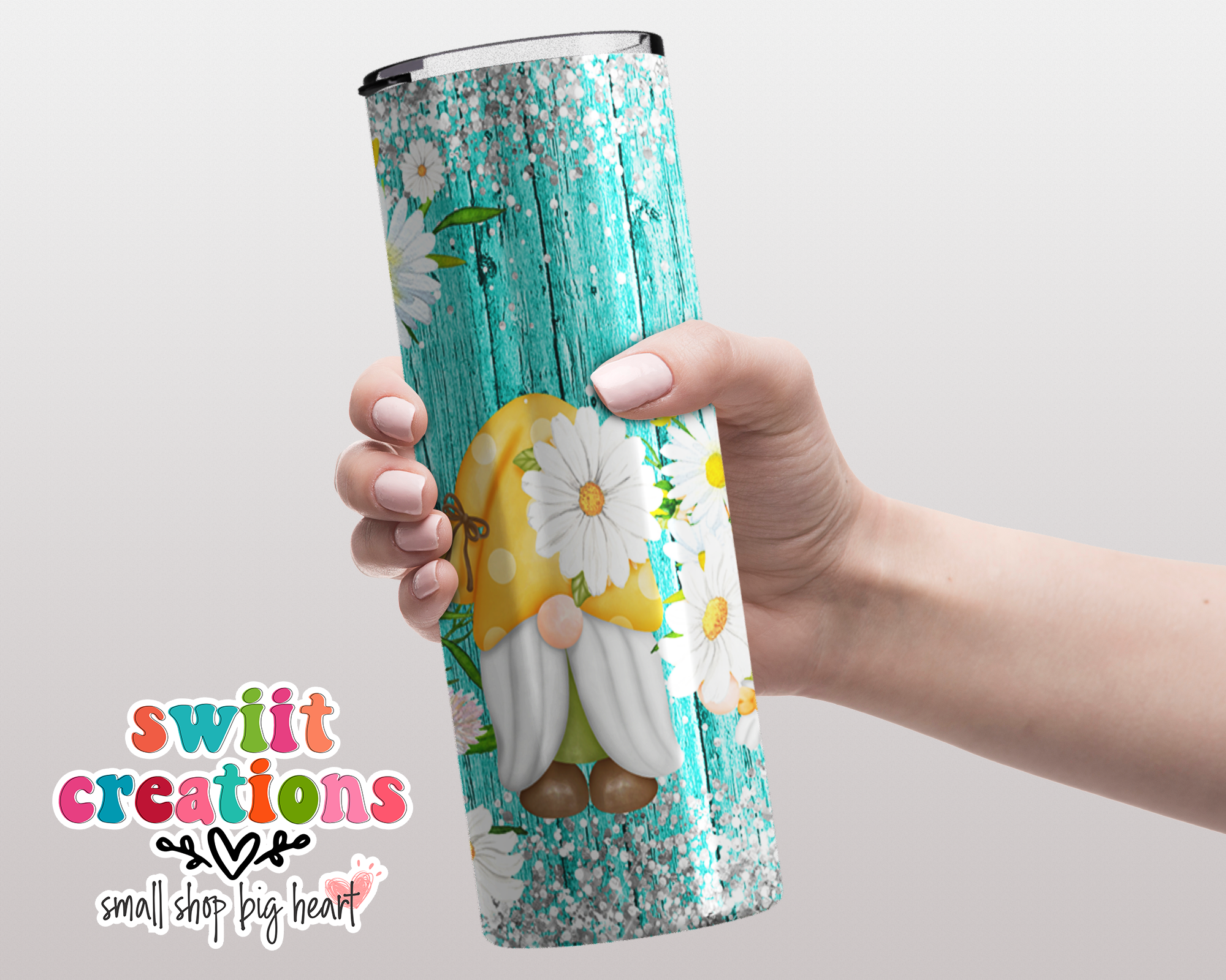 Daisy Gnome Tumbler (T178)